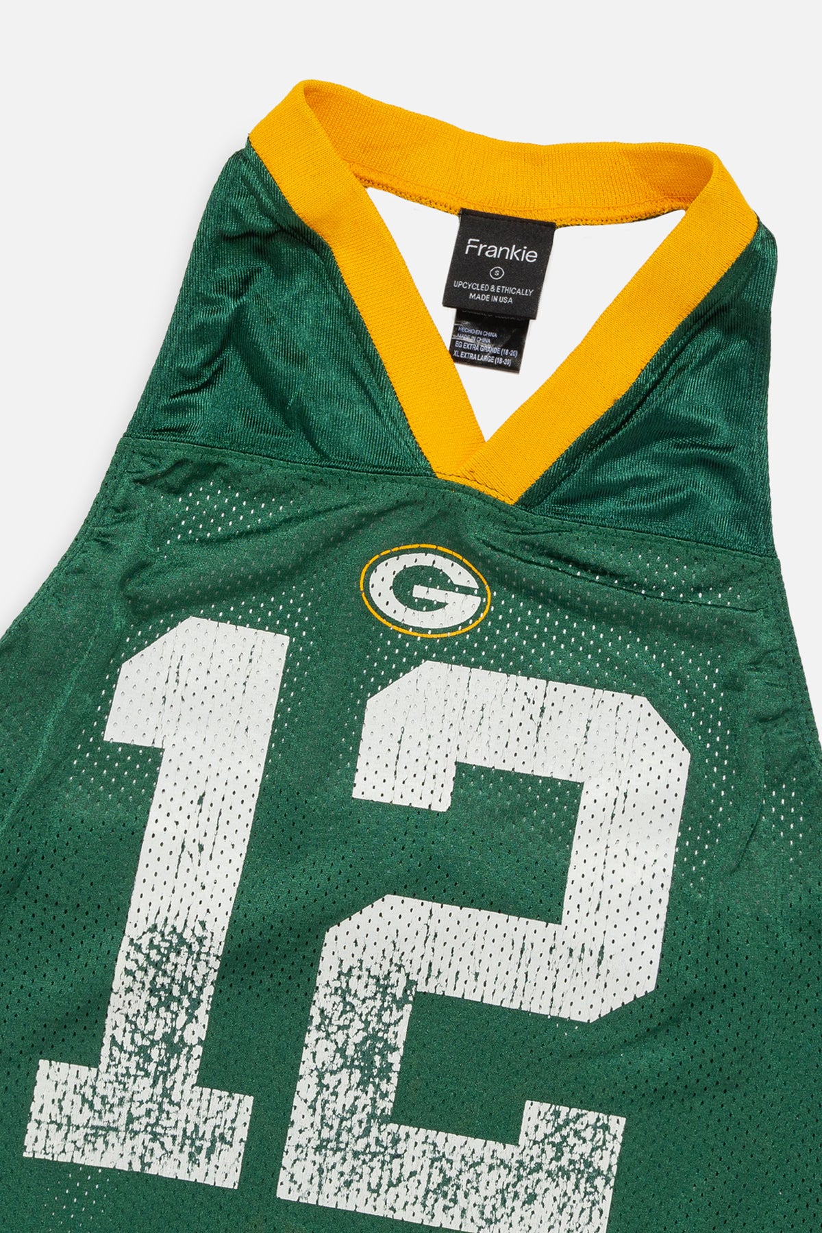 Rework Green Bay Packers Halter Top