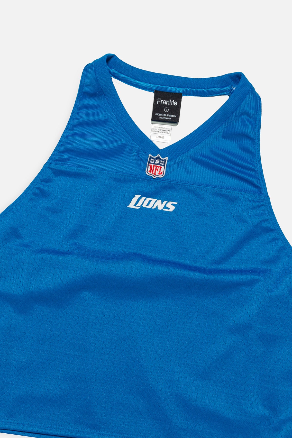 Rework Detroit Lions Halter Top