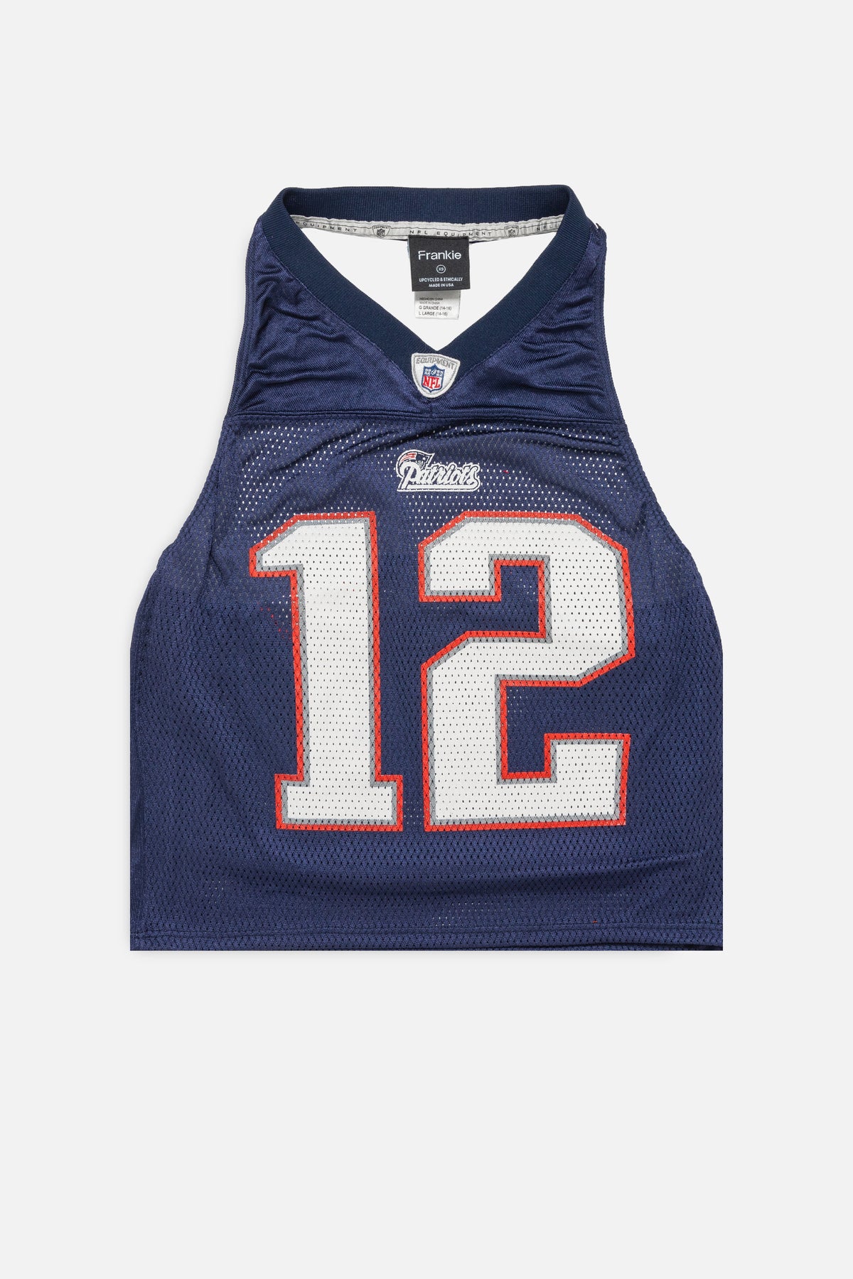 Rework New England Patriots Halter Top