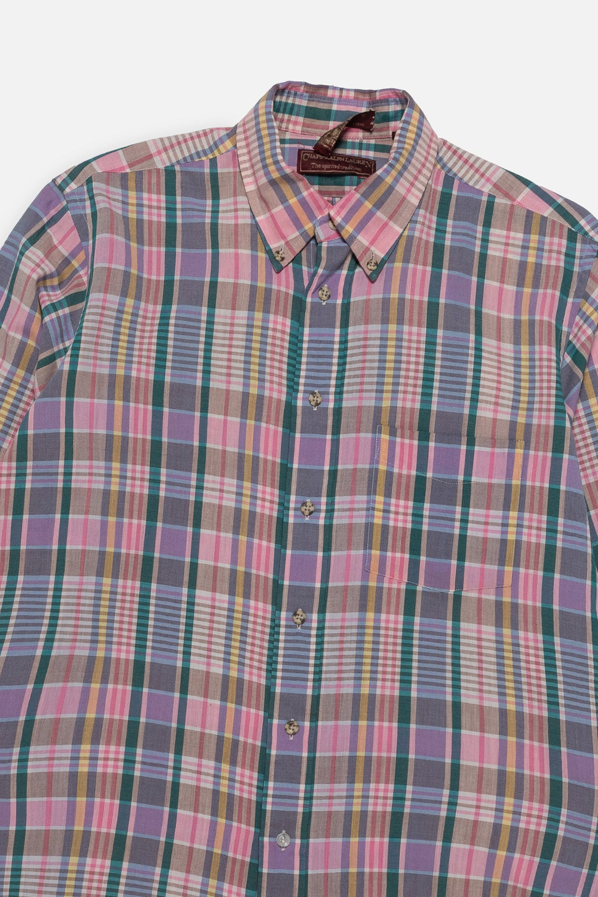 Vintage Plaid Ralph Lauren Button Down Shirt