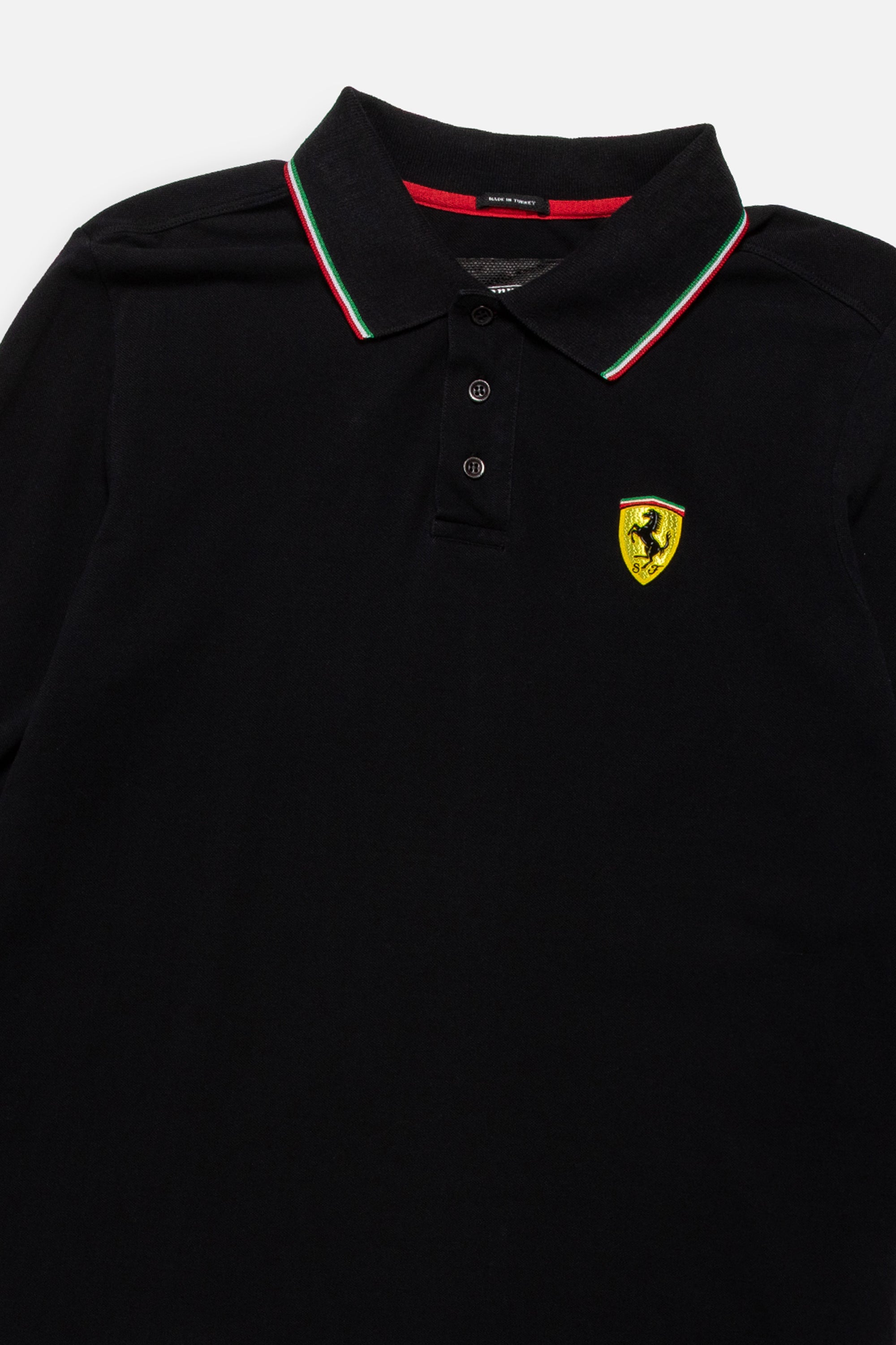 Vintage Ferrari Polo Long Sleeve Shirt