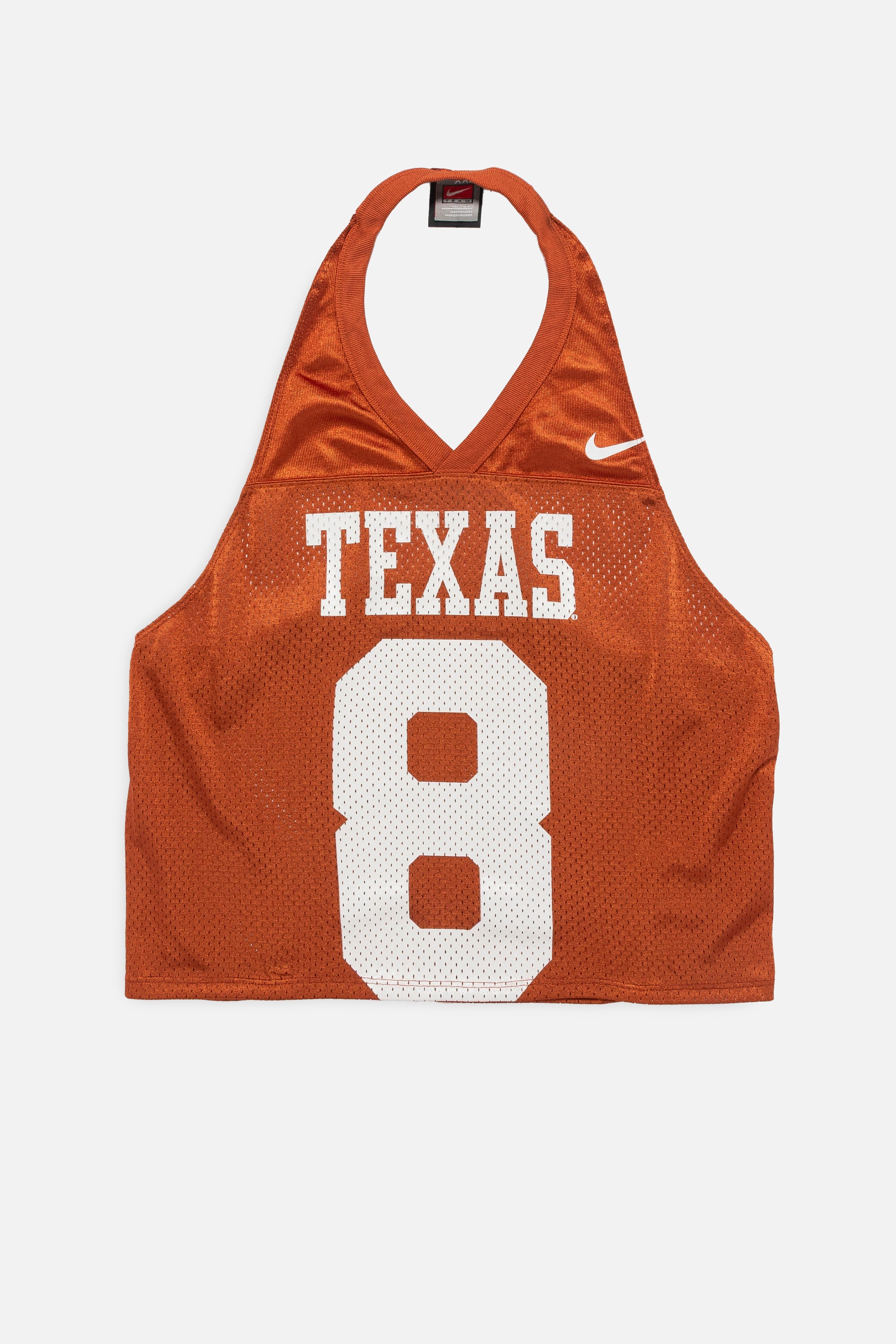 Rework Texas Longhorns Halter Top