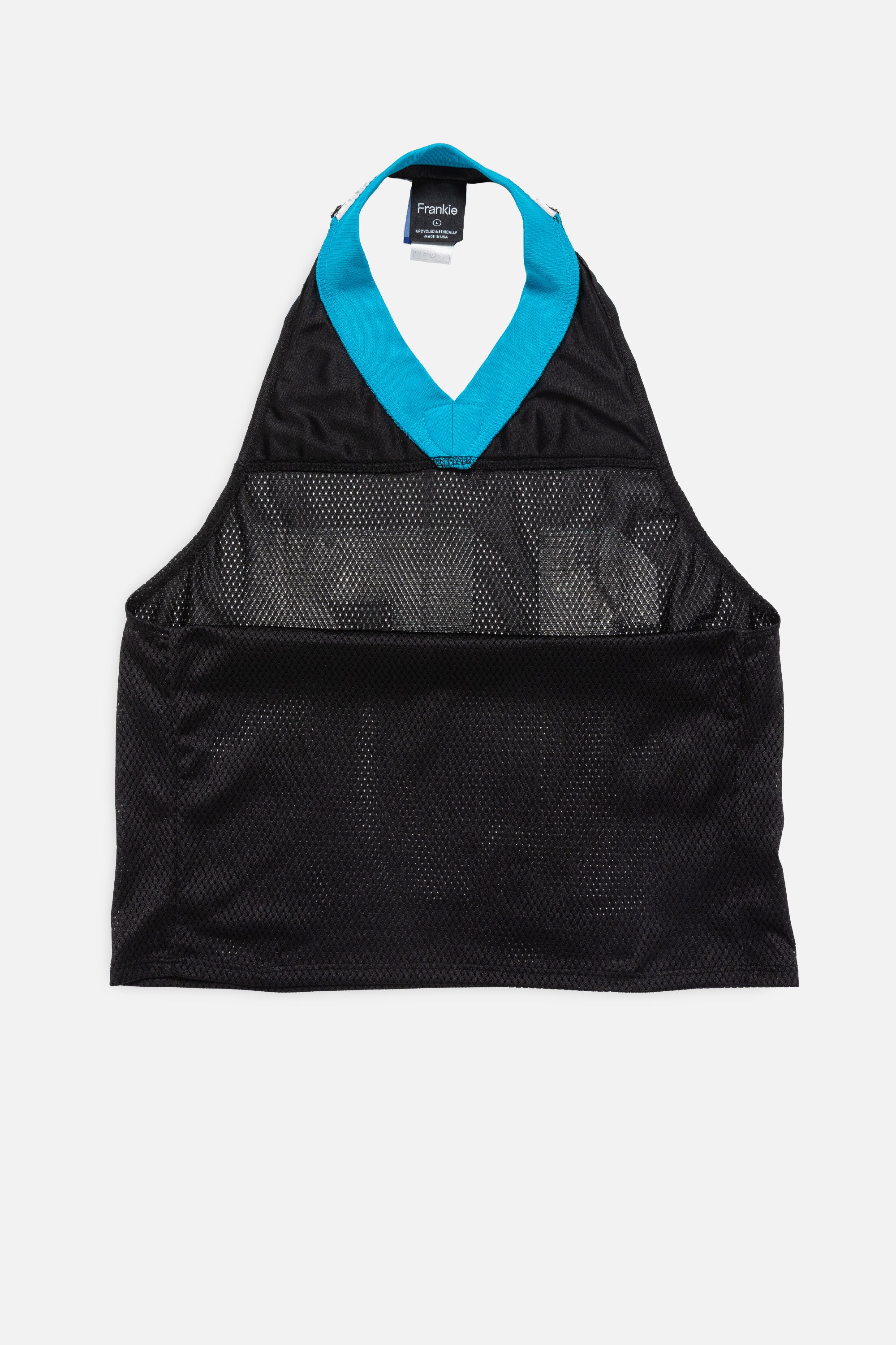 Rework Carolina Panthers Halter Top