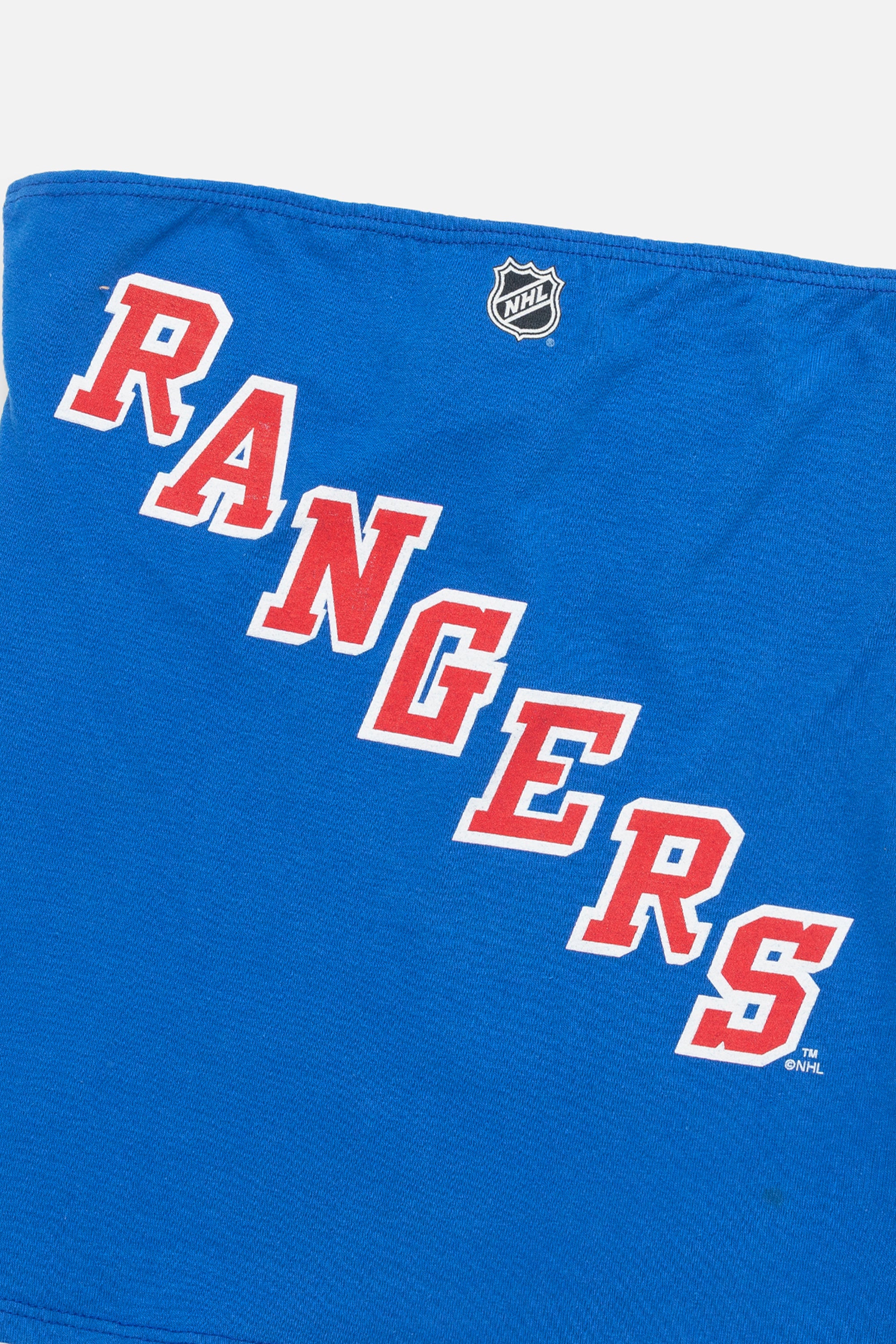 Rework New York Rangers Tube Top