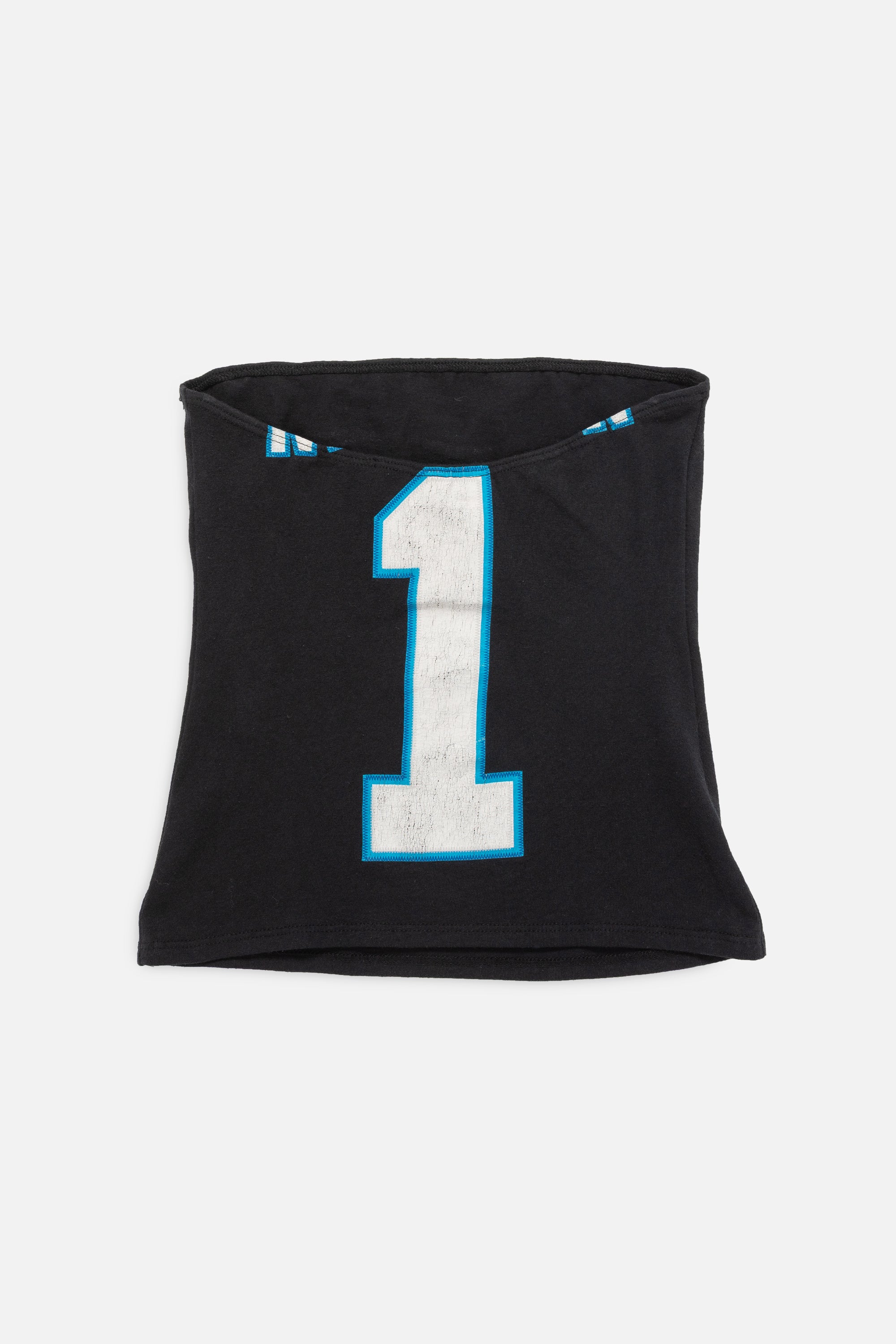 Rework Carolina Panthers Tube Top