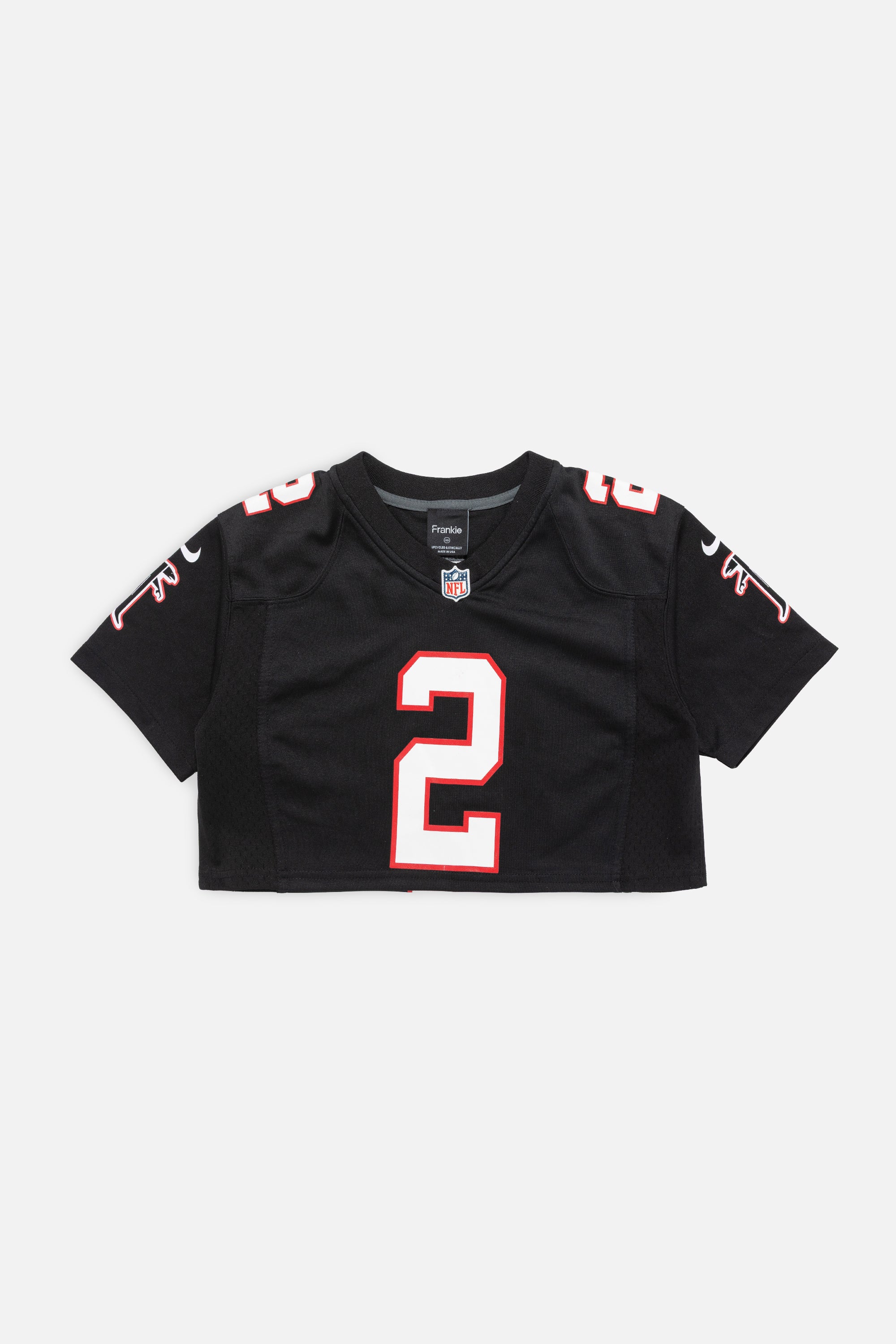 Rework Atlanta Falcons Crop Jersey