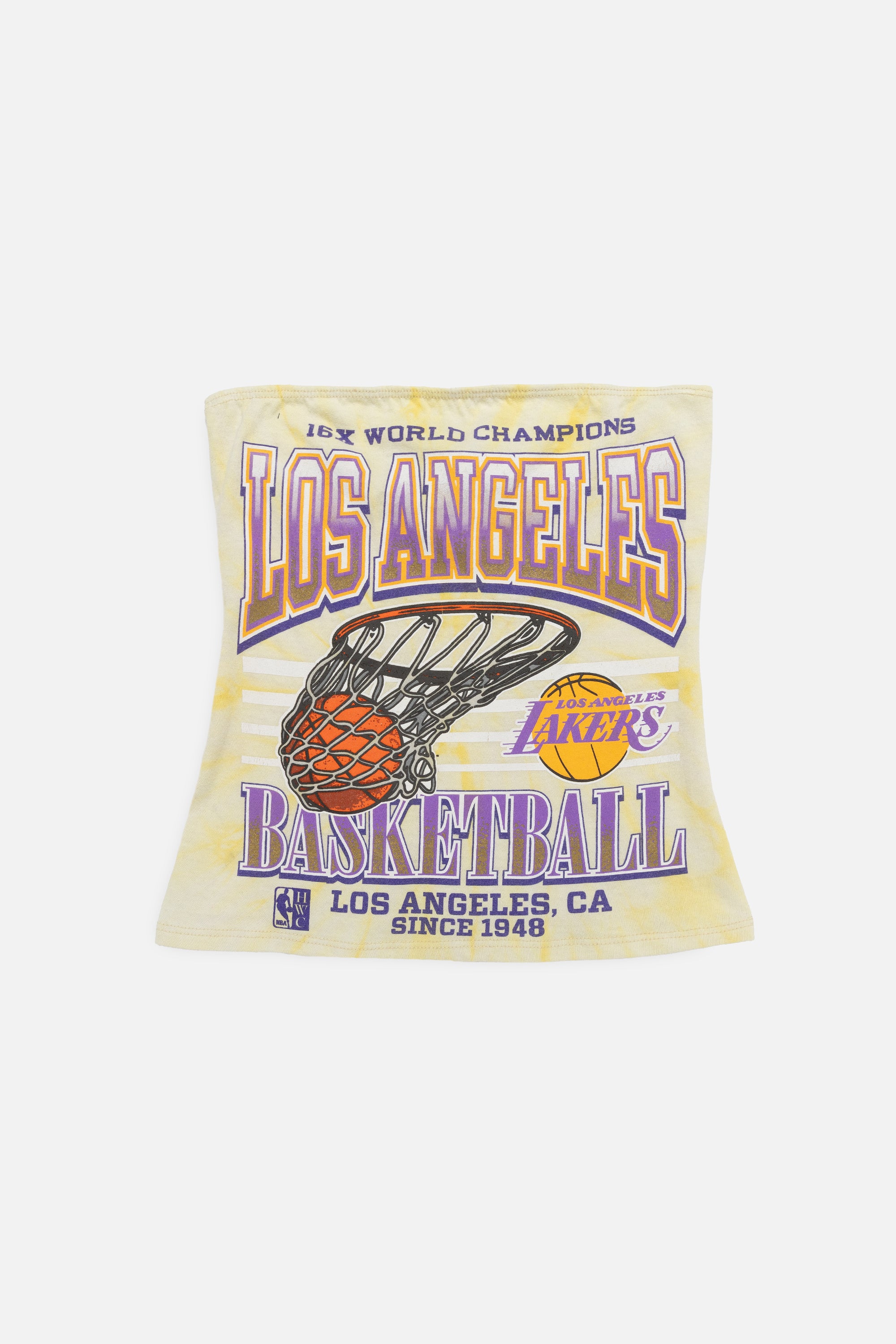 Rework Los Angeles Lakers Tube Top