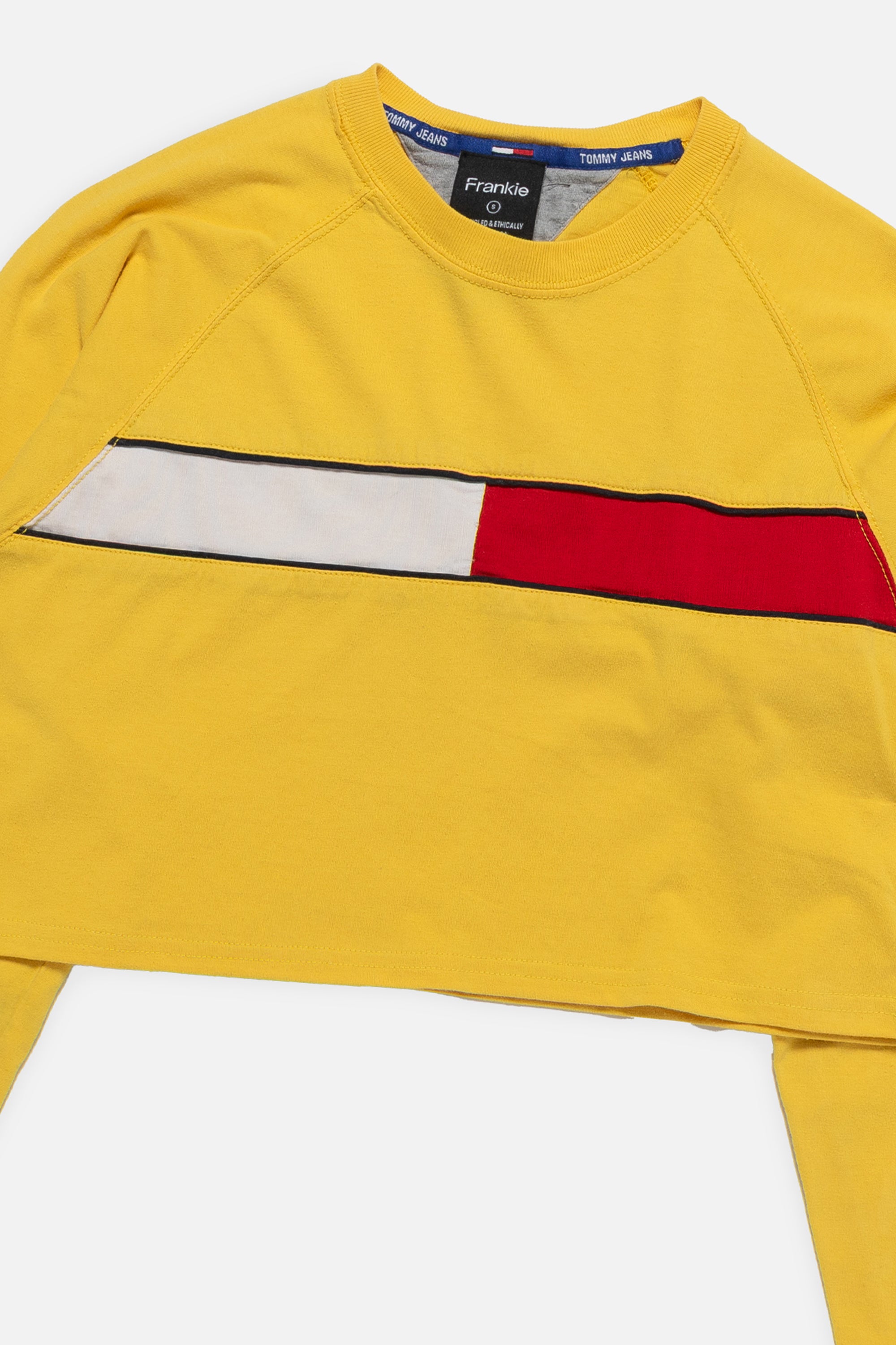 Rework Tommy Crop Sweatshirt
