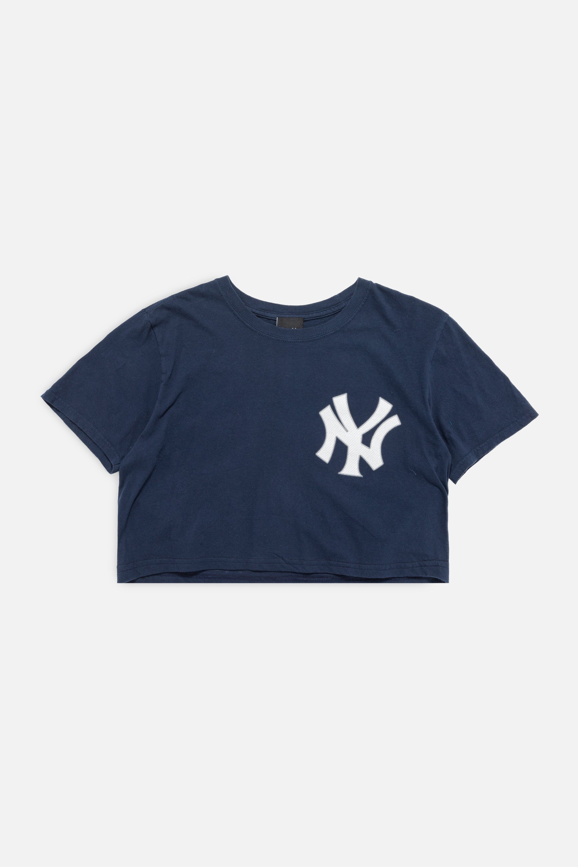 Rework New York Yankees Crop Tee