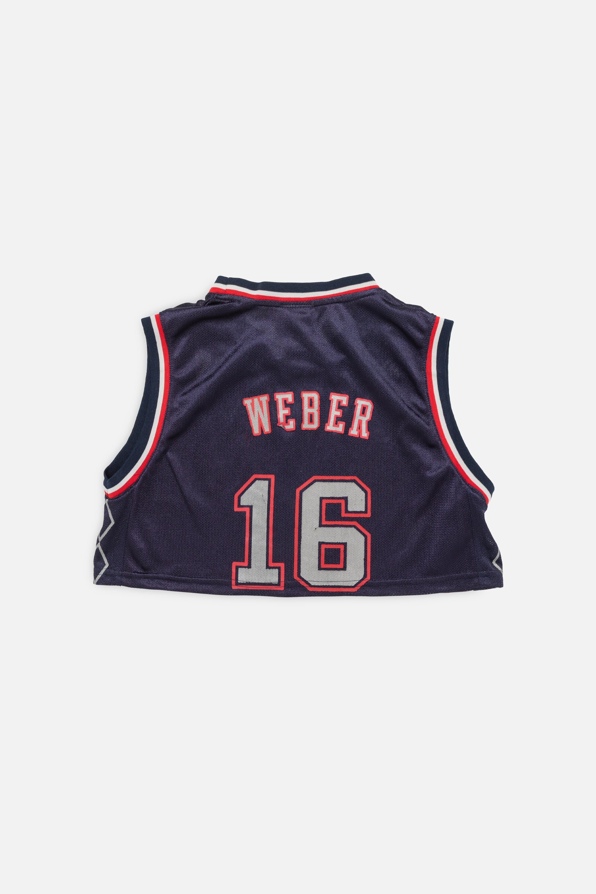 Rework New Jersey Nets Crop Jersey