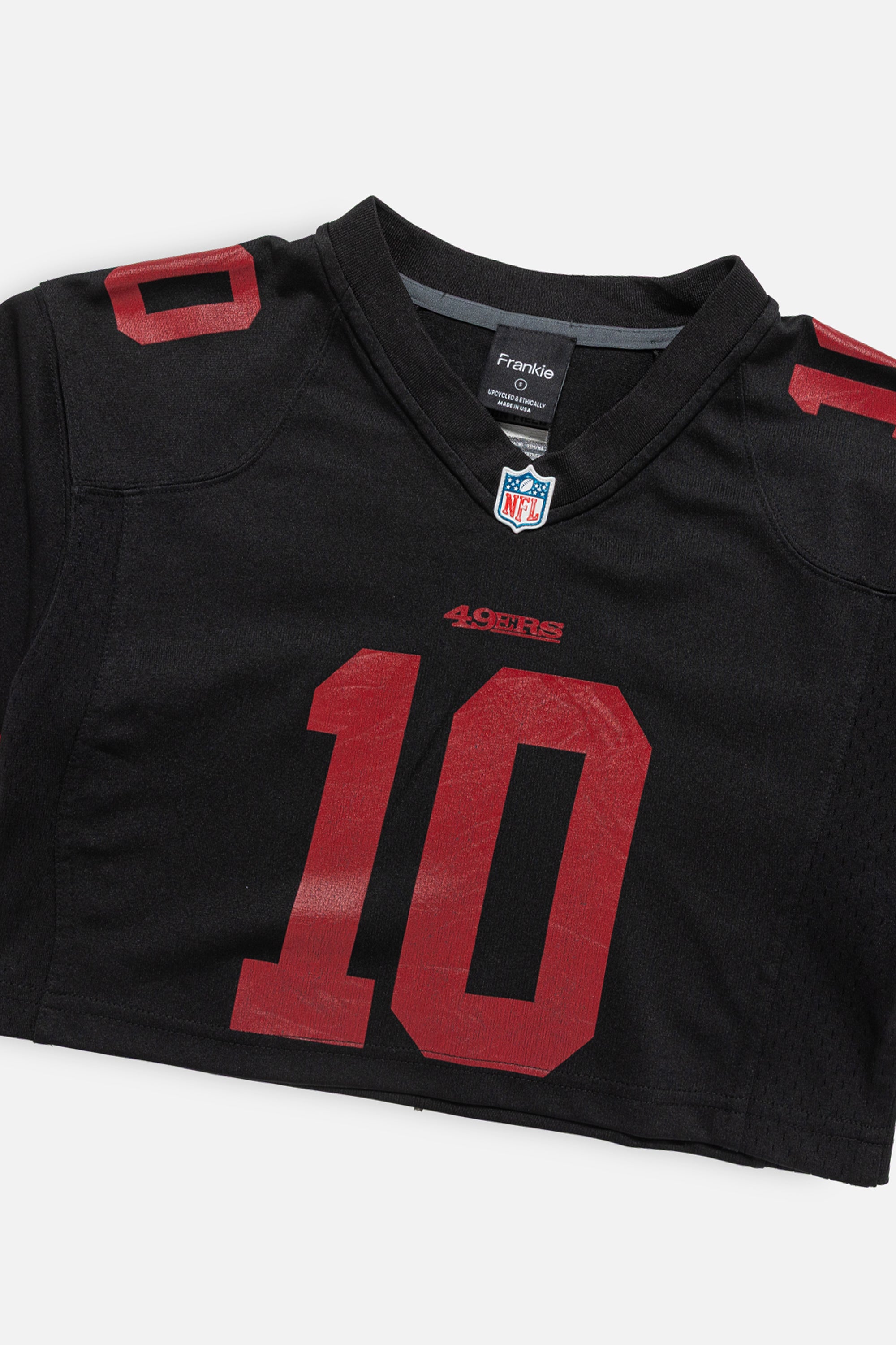 Rework San Francisco 49ers Crop Jersey
