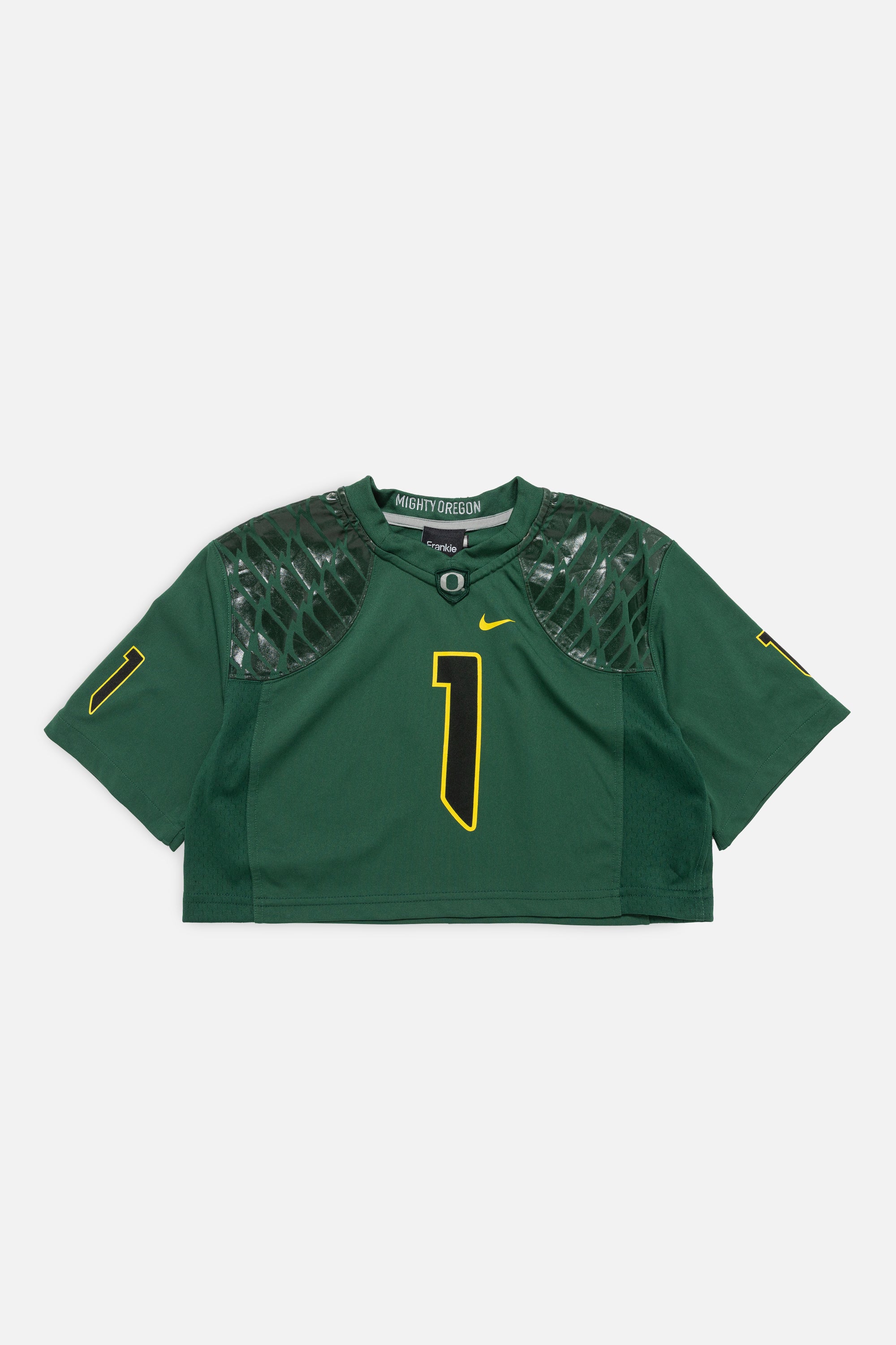 Rework Oregon Ducks Crop Jersey