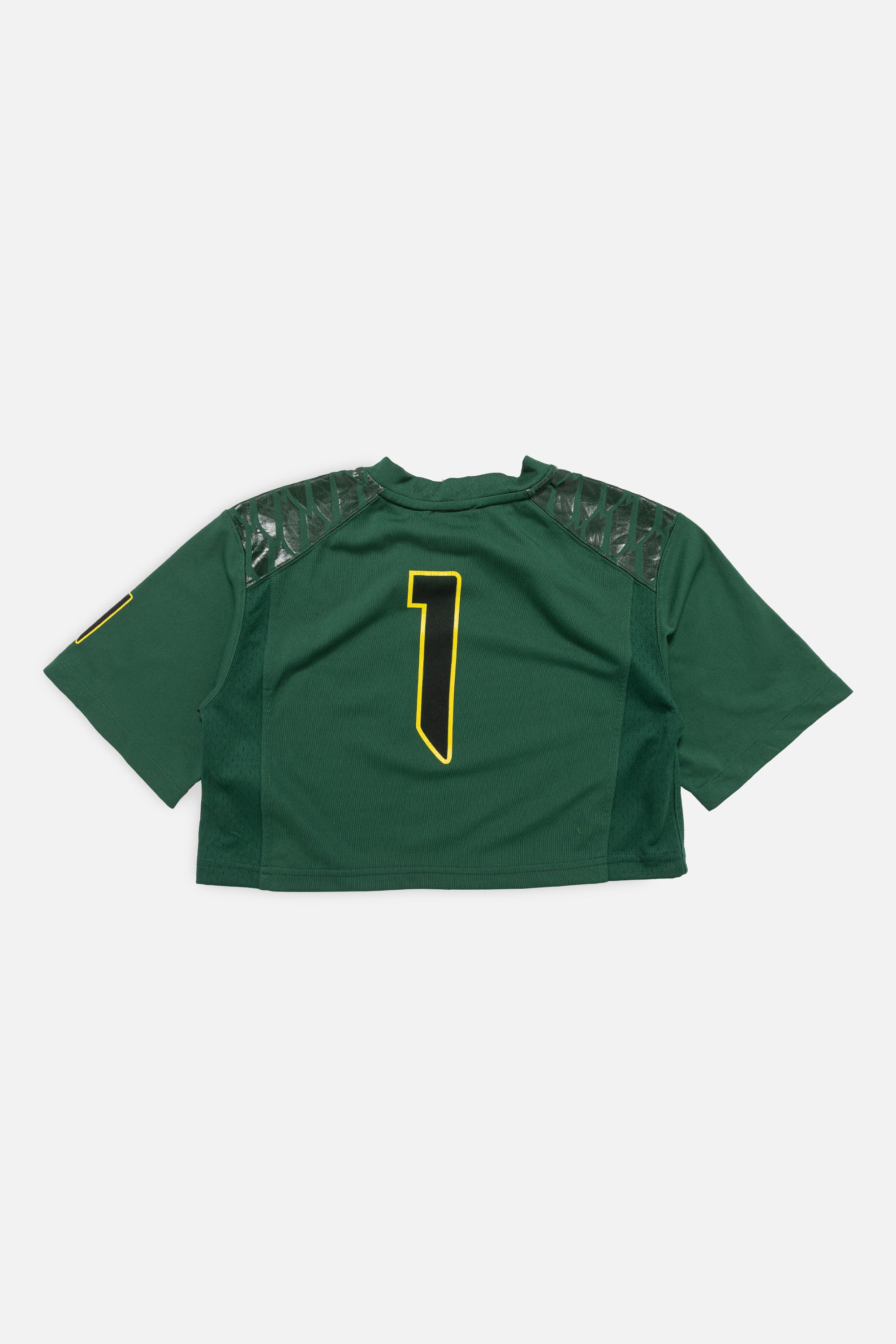 Rework Oregon Ducks Crop Jersey