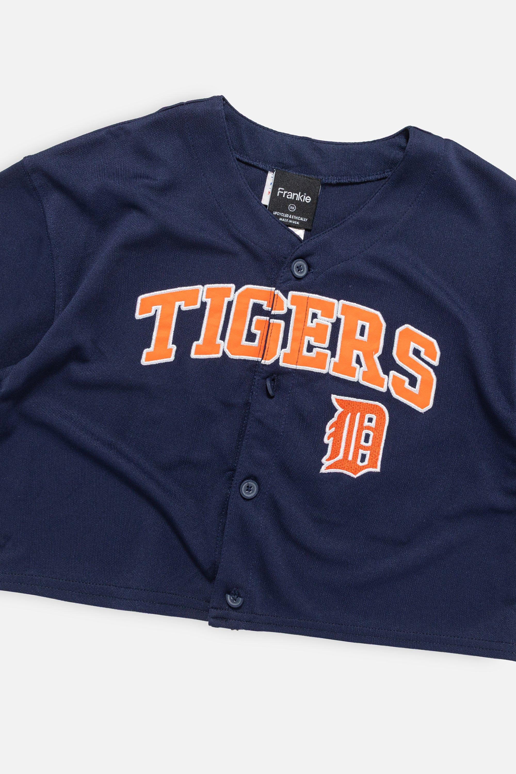 Rework Detroit Tigers Crop Jersey