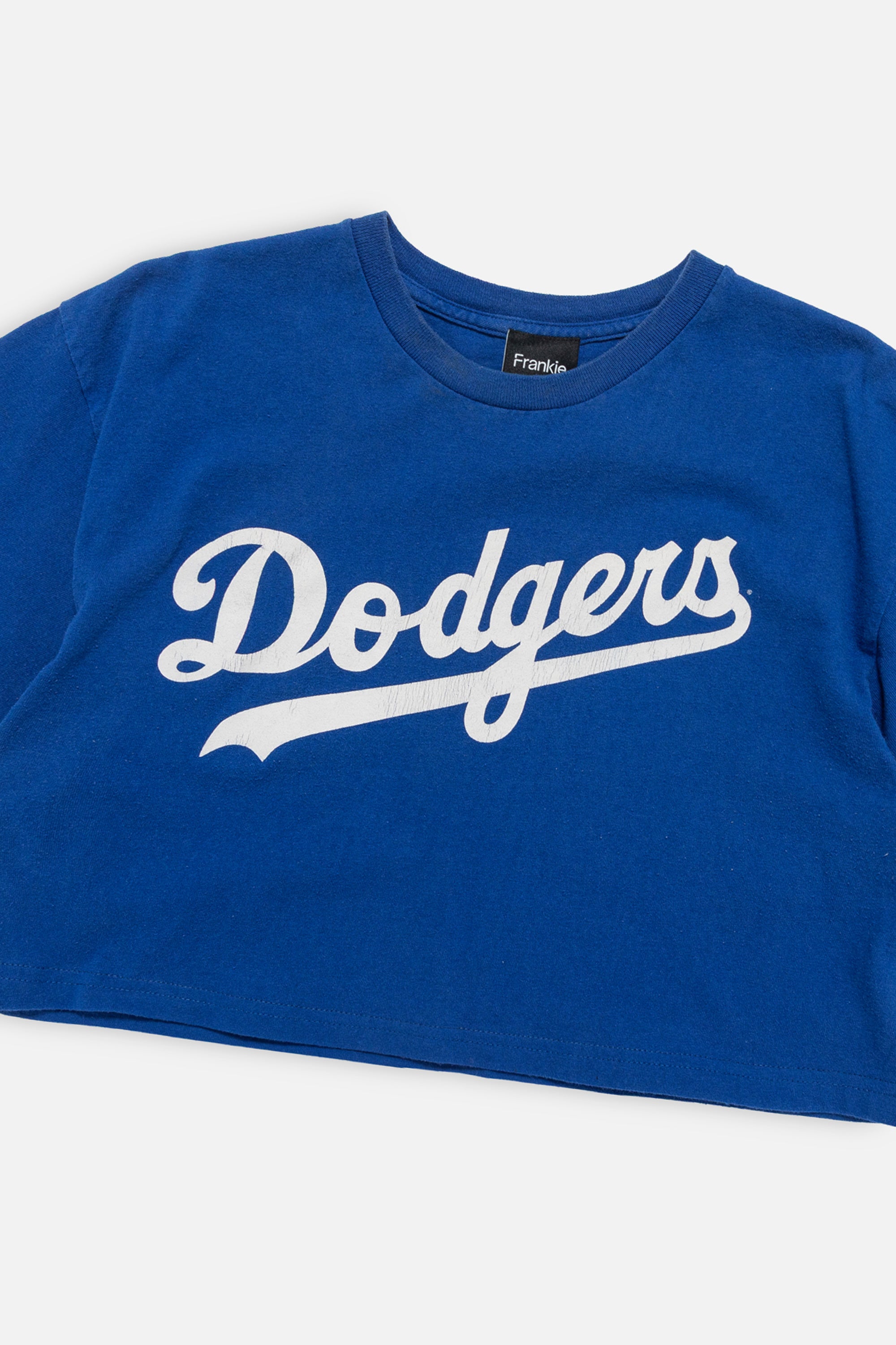 Rework Los Angeles Dodgers Crop Tee