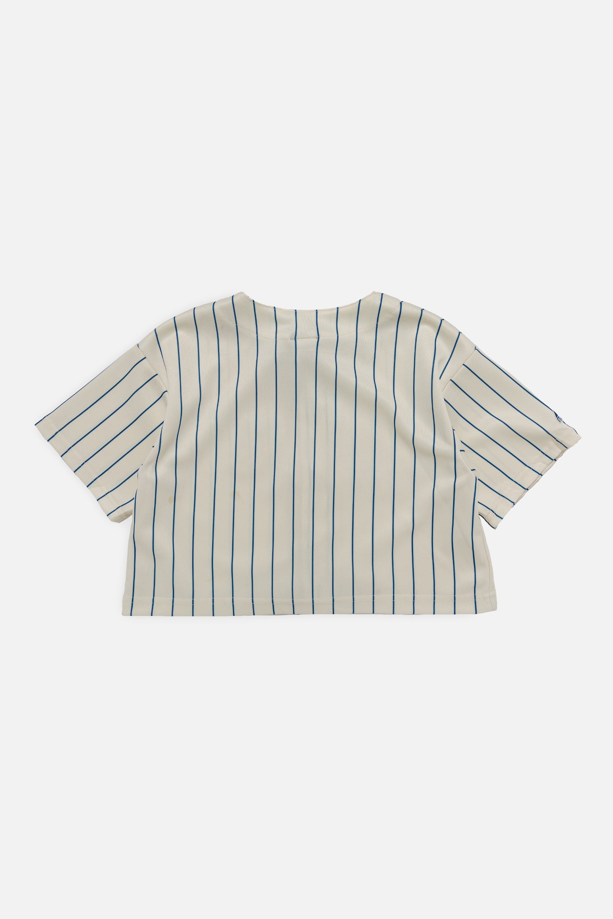 Rework New York Mets Crop Jersey