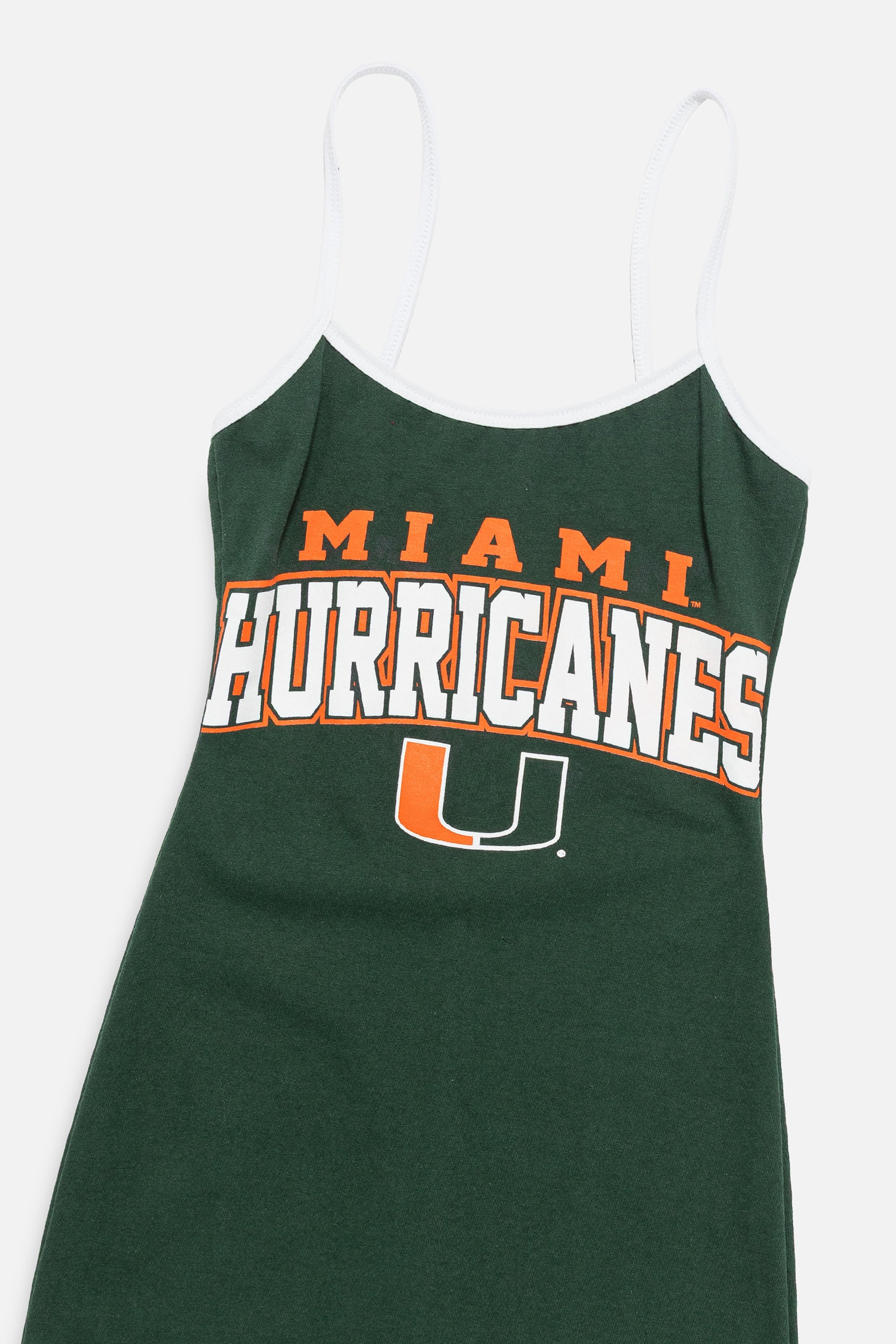 Rework Miami Hurricanes Mini Dress