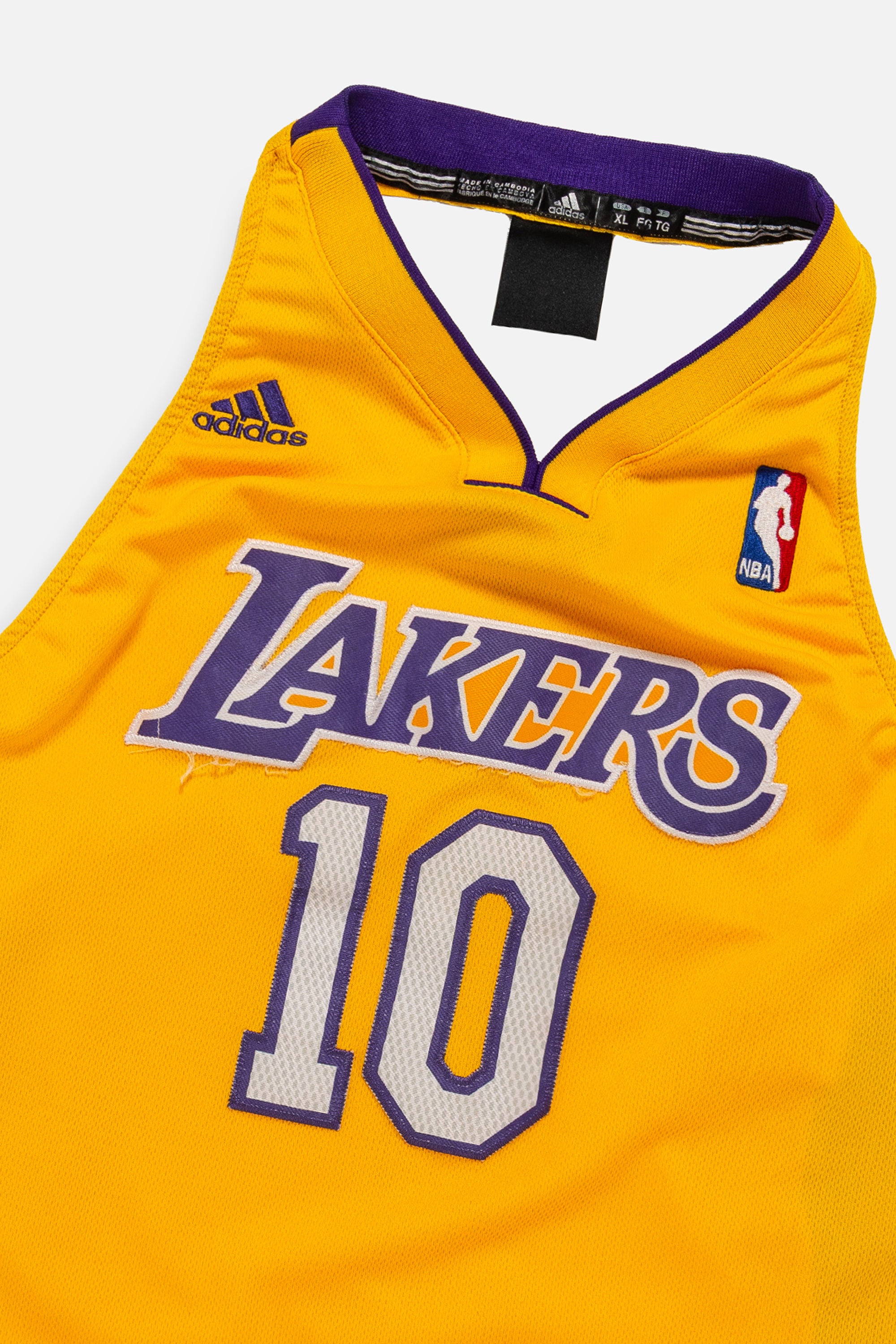Rework Los Angeles Lakers Halter Top