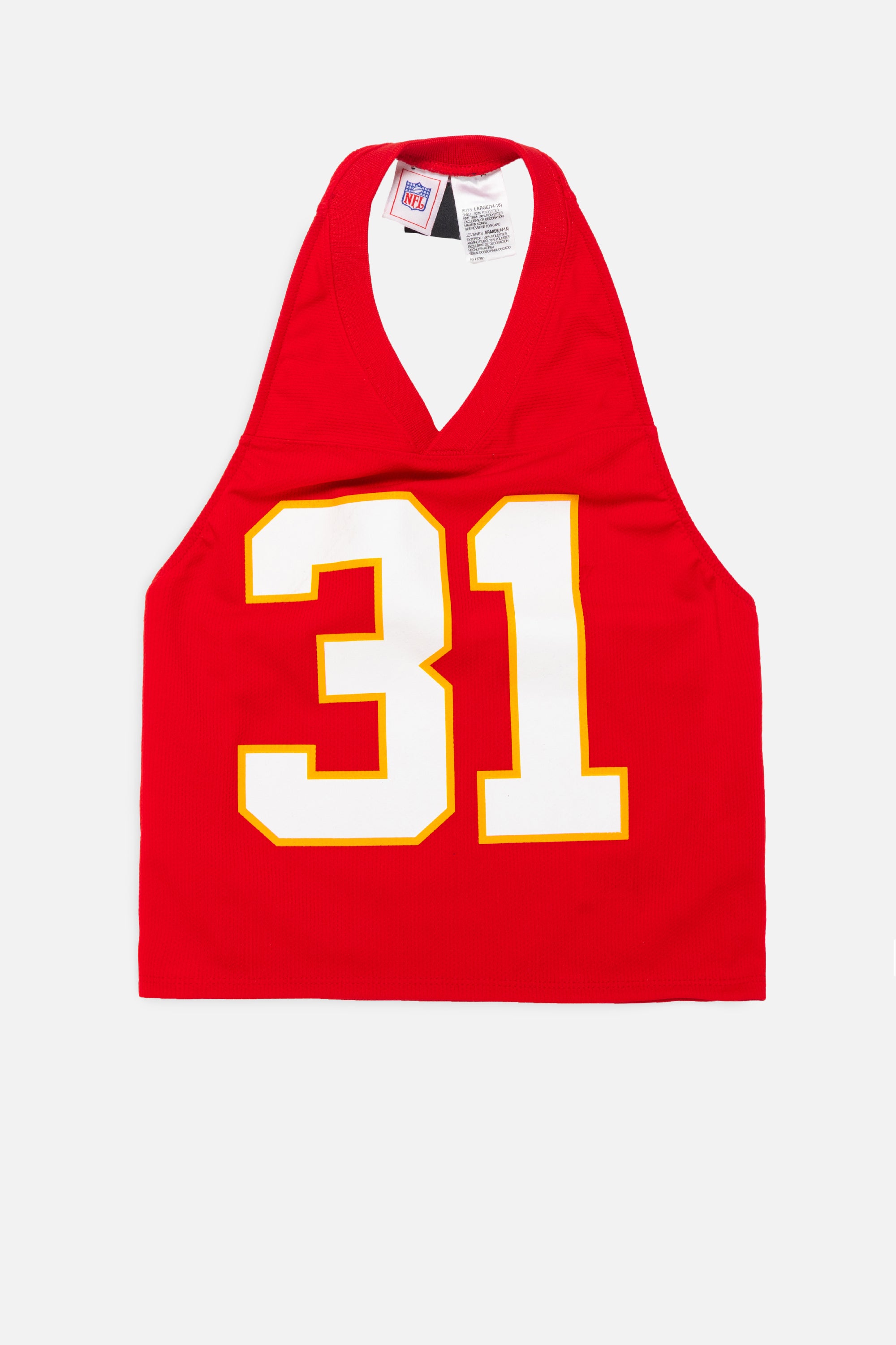 Rework Kansas City Chiefs Halter Top