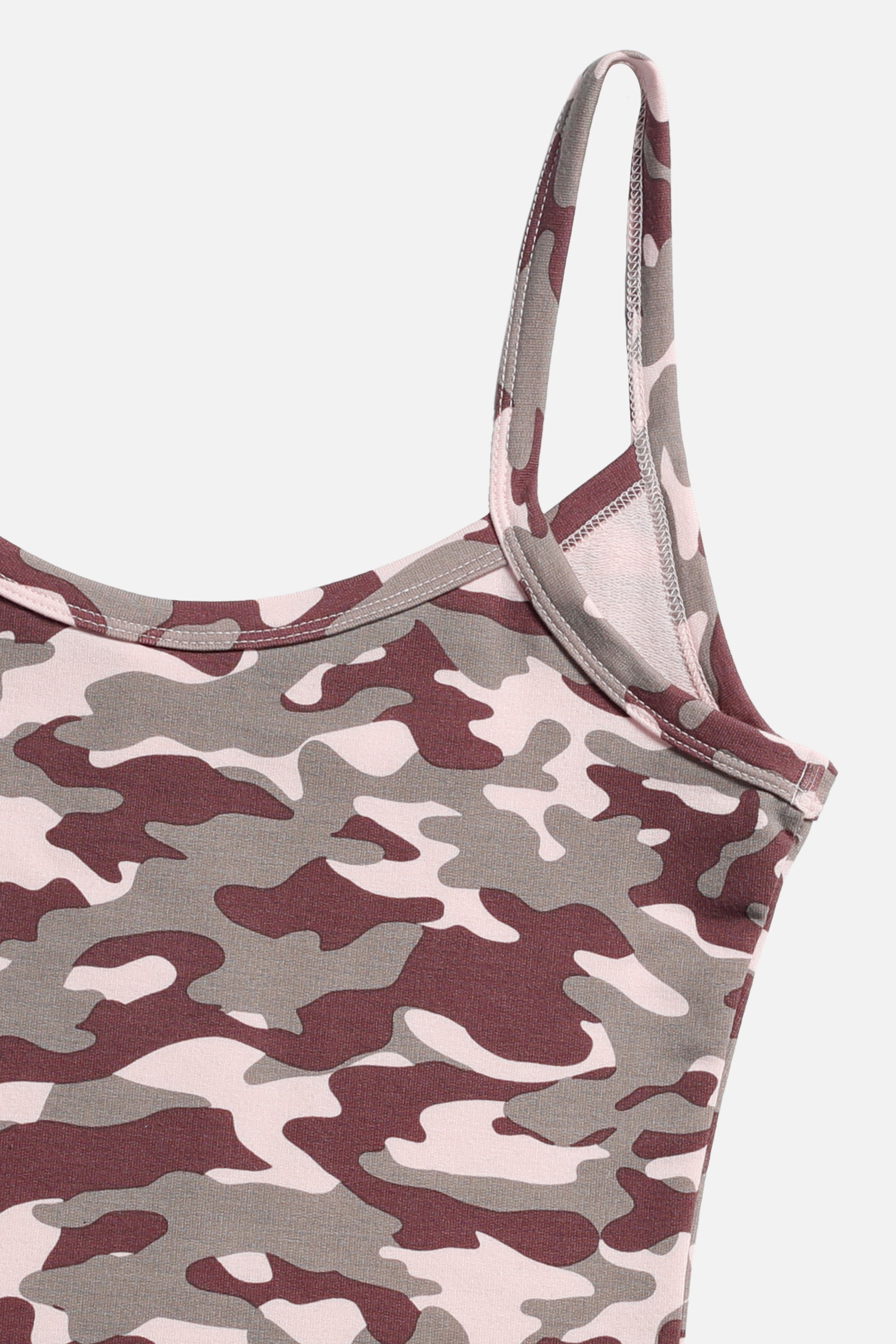 Camo Tank Top - Pink-TOPS-Frankie-Frankie Collective