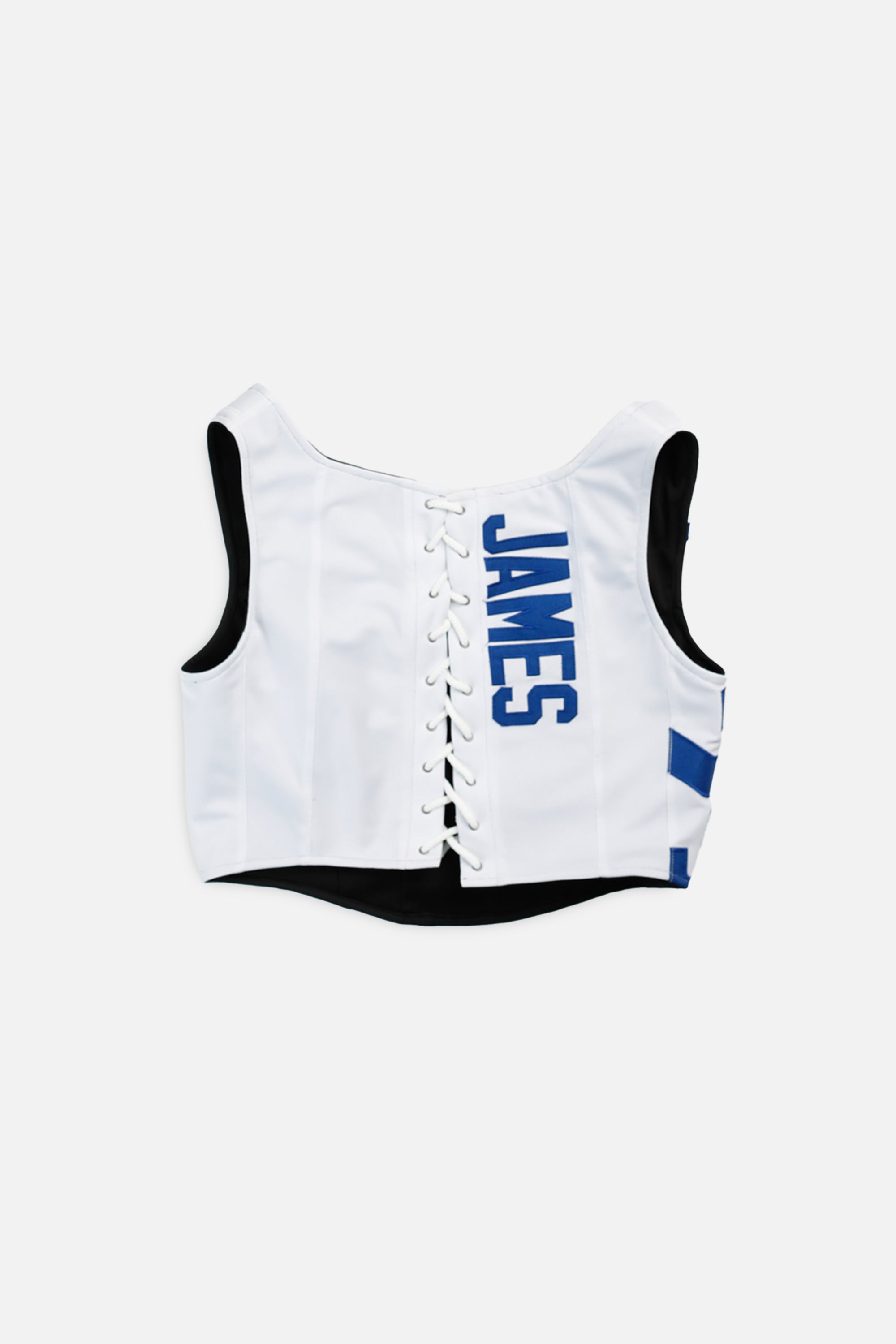 Rework 2016 All-Star NBA Corset - L-TOPS-NBA-L-Frankie Collective Rare Vintage Streetwear Reworks