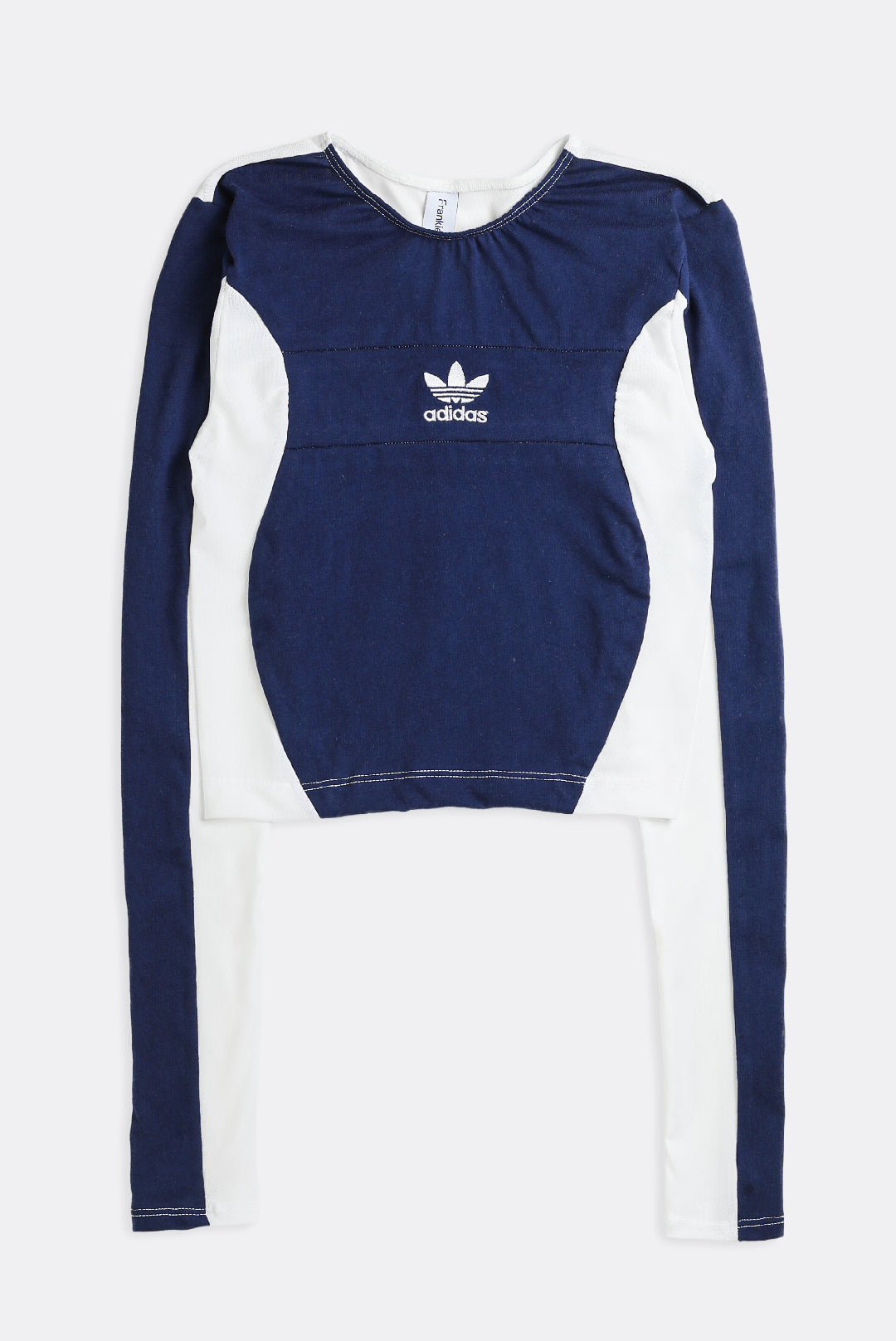 Rework Adidas Wave Mesh Long Sleeve Top - XS, S, M, L, XL-TOPS-Adidas-XS-Frankie Collective Rare Vintage Streetwear Reworks