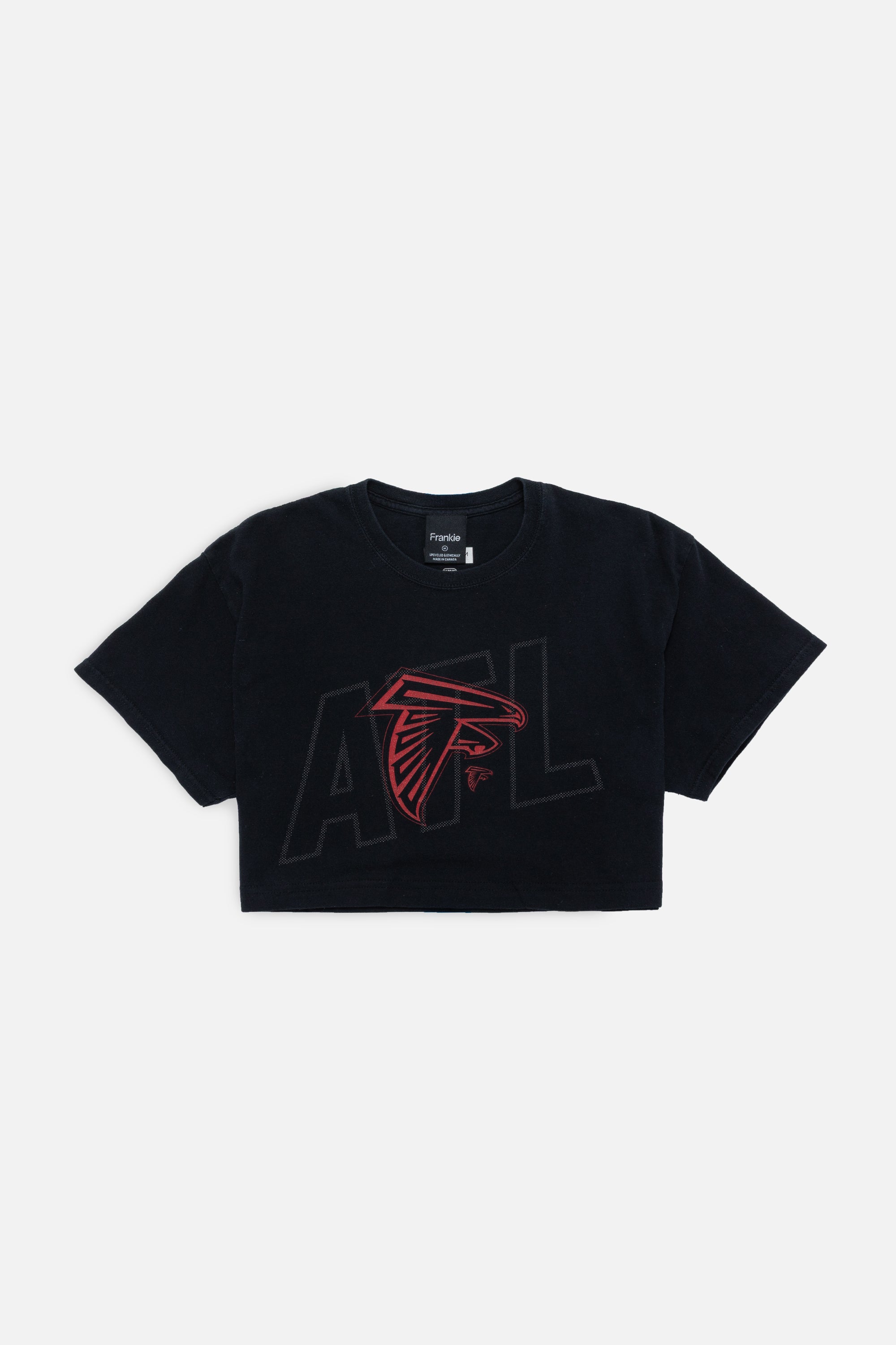 Rework Atlanta Falcons Crop Tee - M-T-SHIRTS-NFL-Frankie Collective