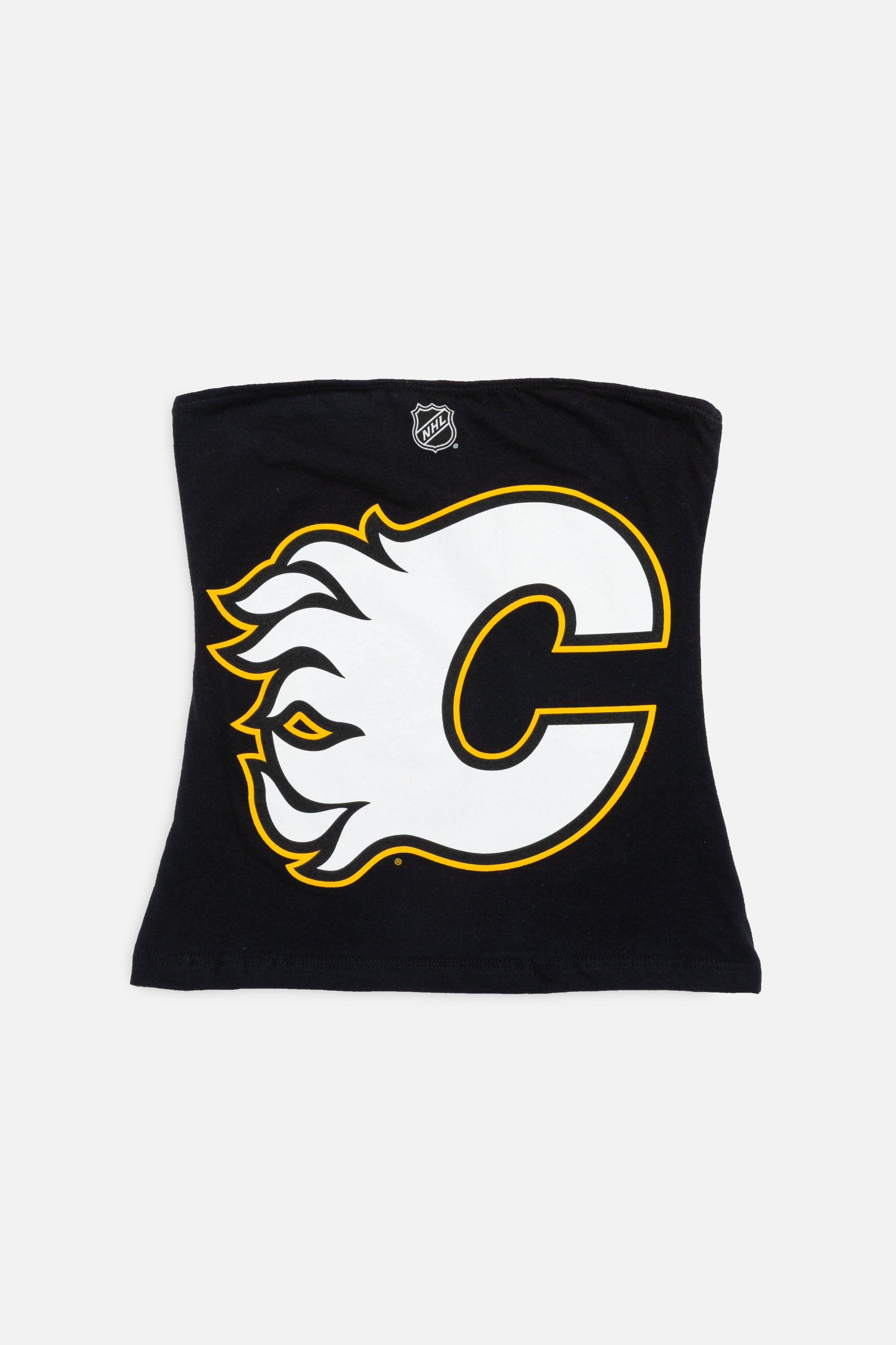 Rework Calgary Flames Tube Top - S-TOPS-NHL-Frankie Collective