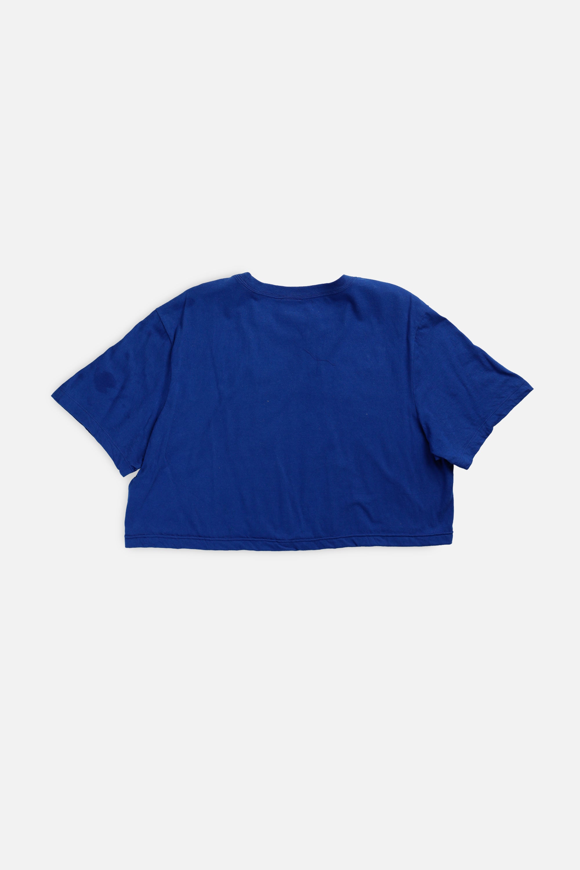 Rework Chicago White Sox MLB Crop Tee - XL-TOPS-MLB-XL-Frankie Collective Rare Vintage Streetwear Reworks