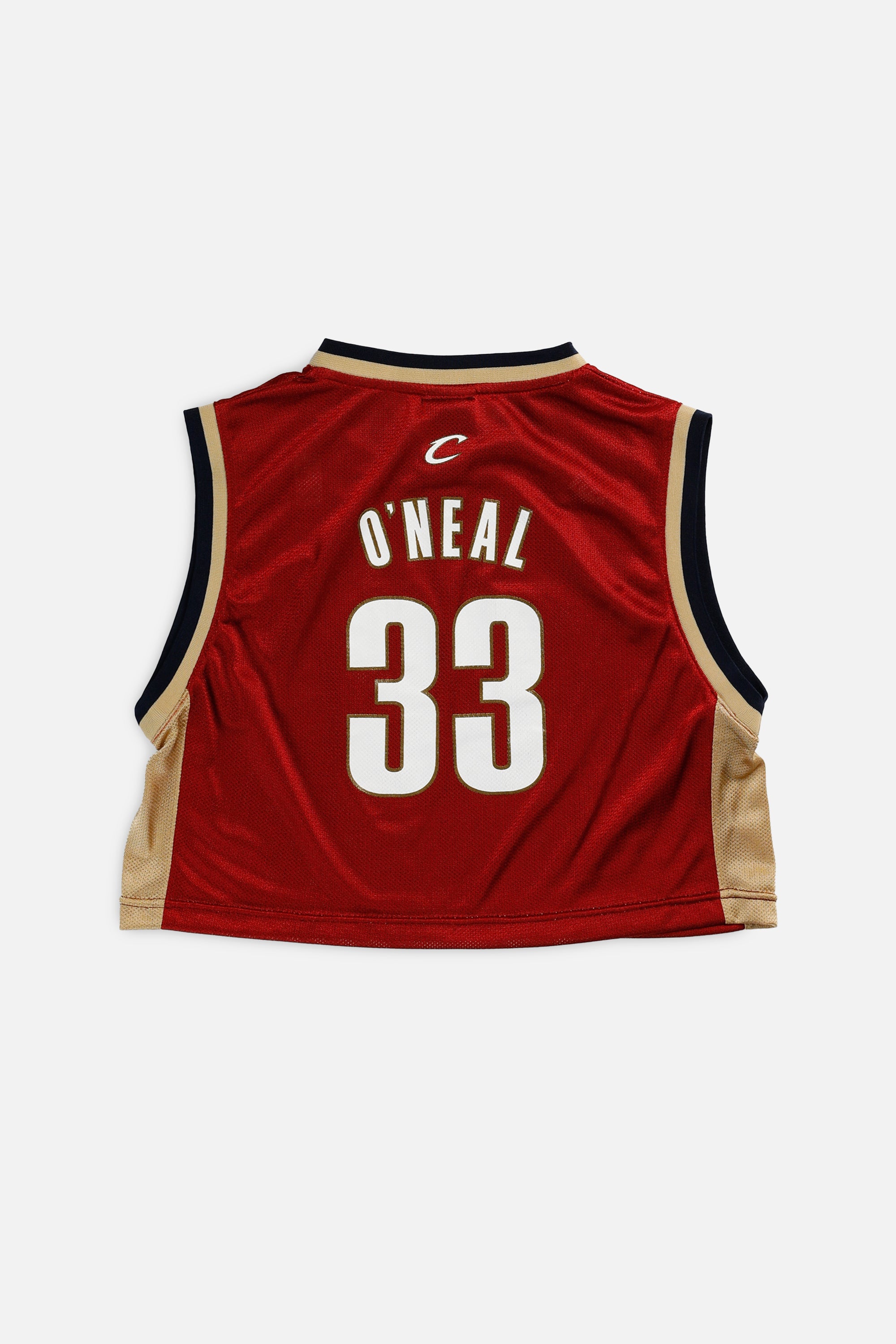 Rework Cleveland Cavaliers NBA Crop Jersey - M-JERSEYS-NBA-M-Frankie Collective Rare Vintage Streetwear Reworks