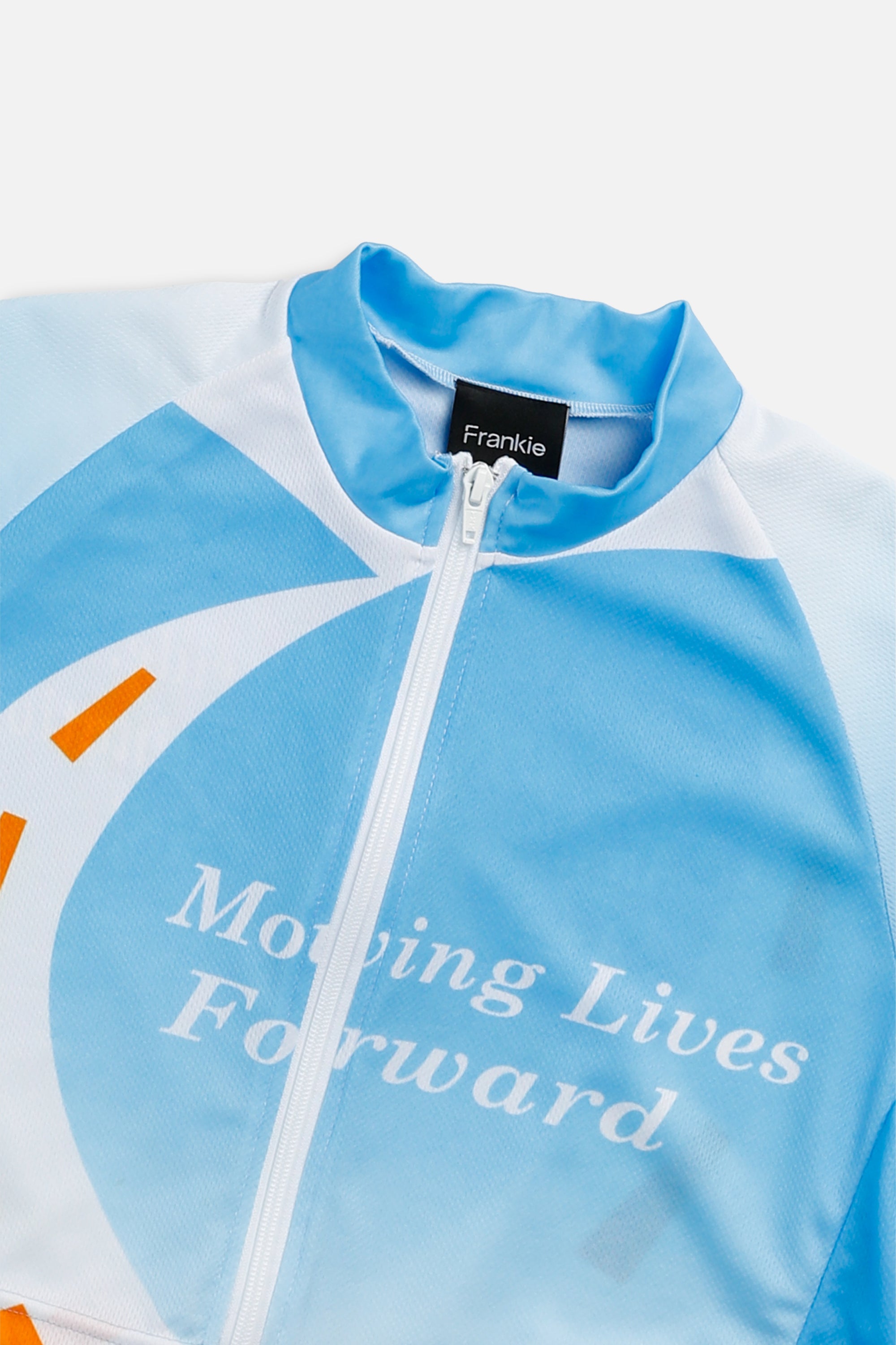 Rework Crop Cycling Jersey - L-JERSEYS-vendor-unknown-L-Frankie Collective Rare Vintage Streetwear Reworks