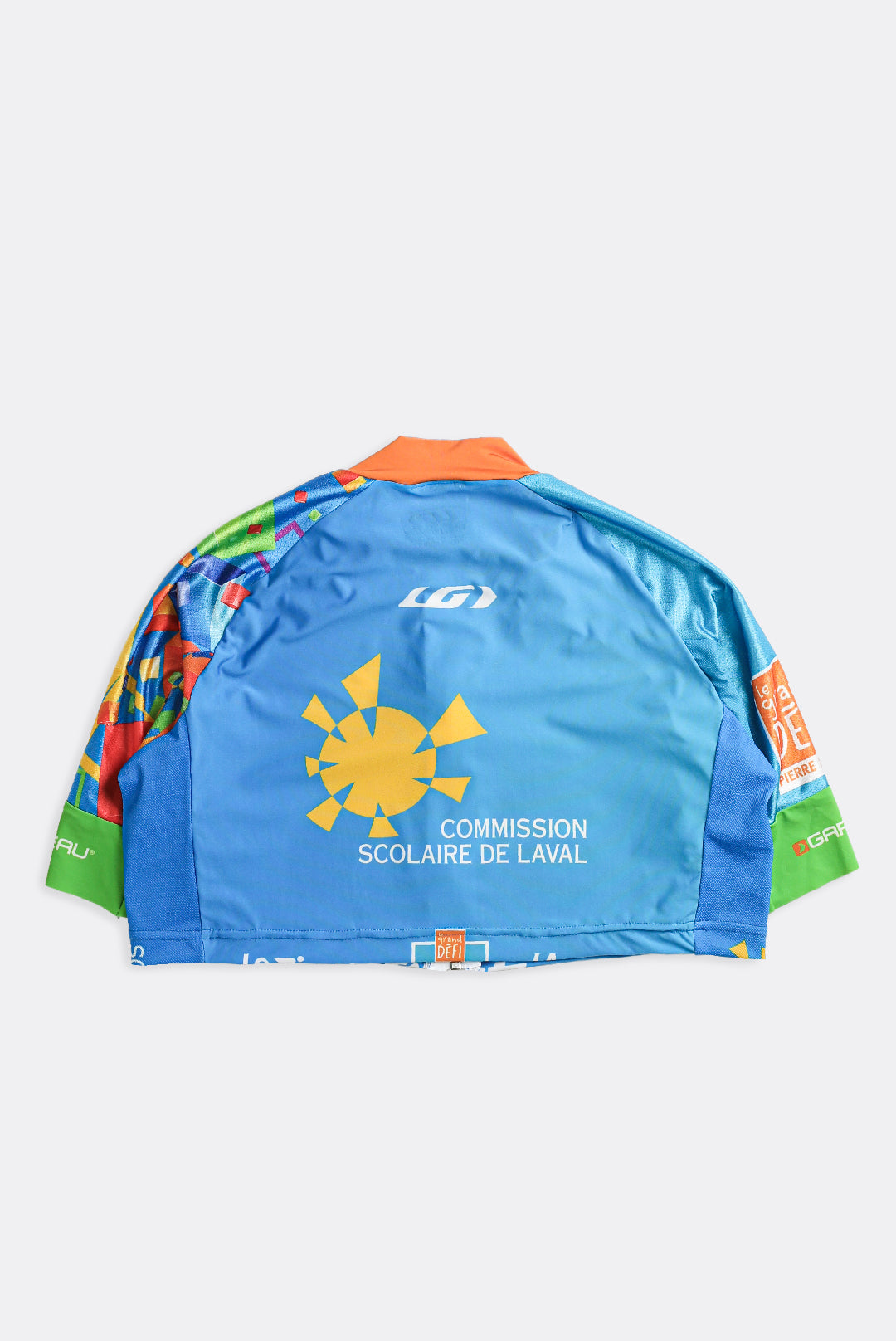 Rework Crop Cycling Jersey - S-JERSEYS-vendor-unknown-Frankie Collective Rare Vintage Streetwear Reworks