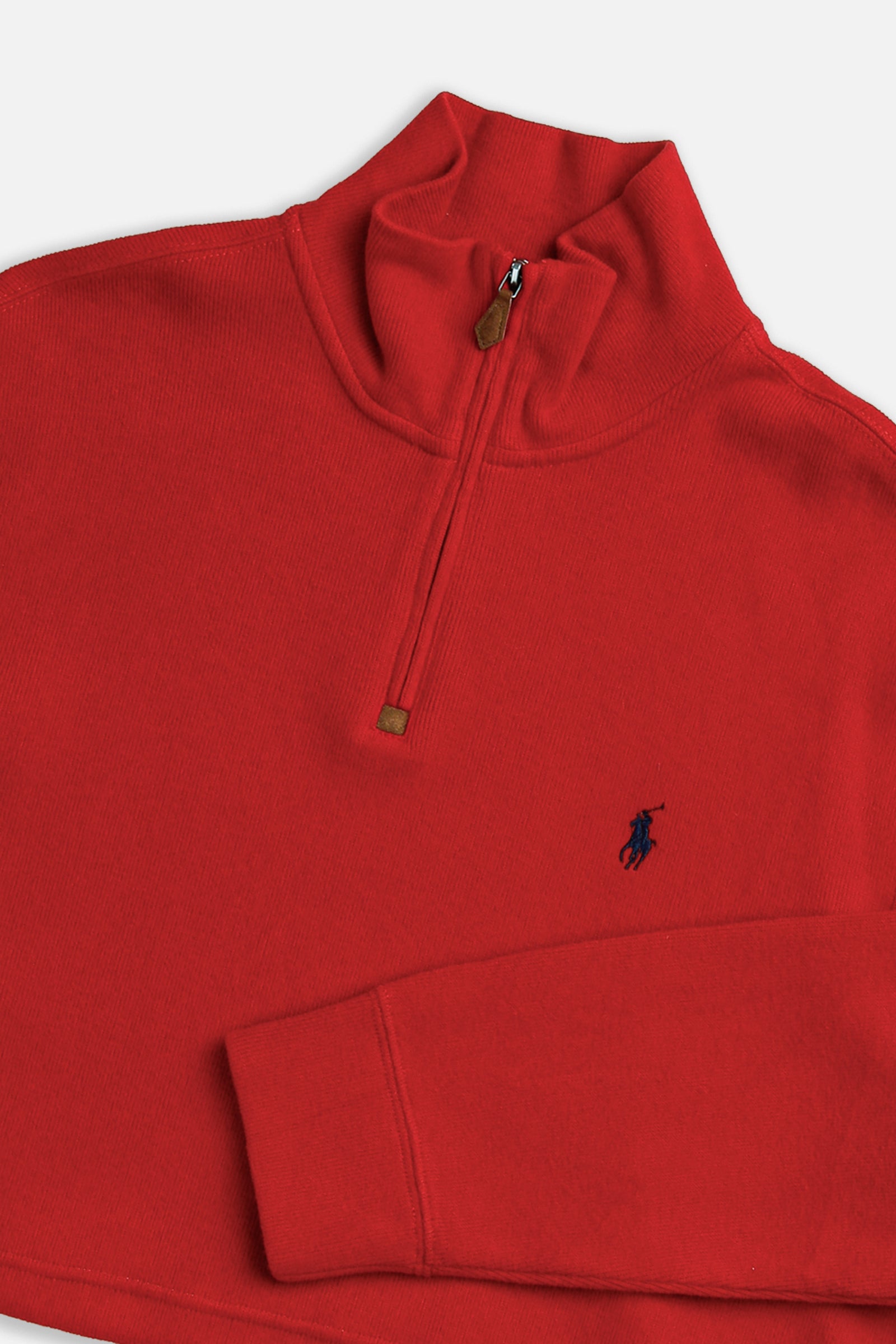 Rework Crop Knit Sweater - XL-SWEATERS-vendor-unknown-XL-Frankie Collective Rare Vintage Streetwear Reworks