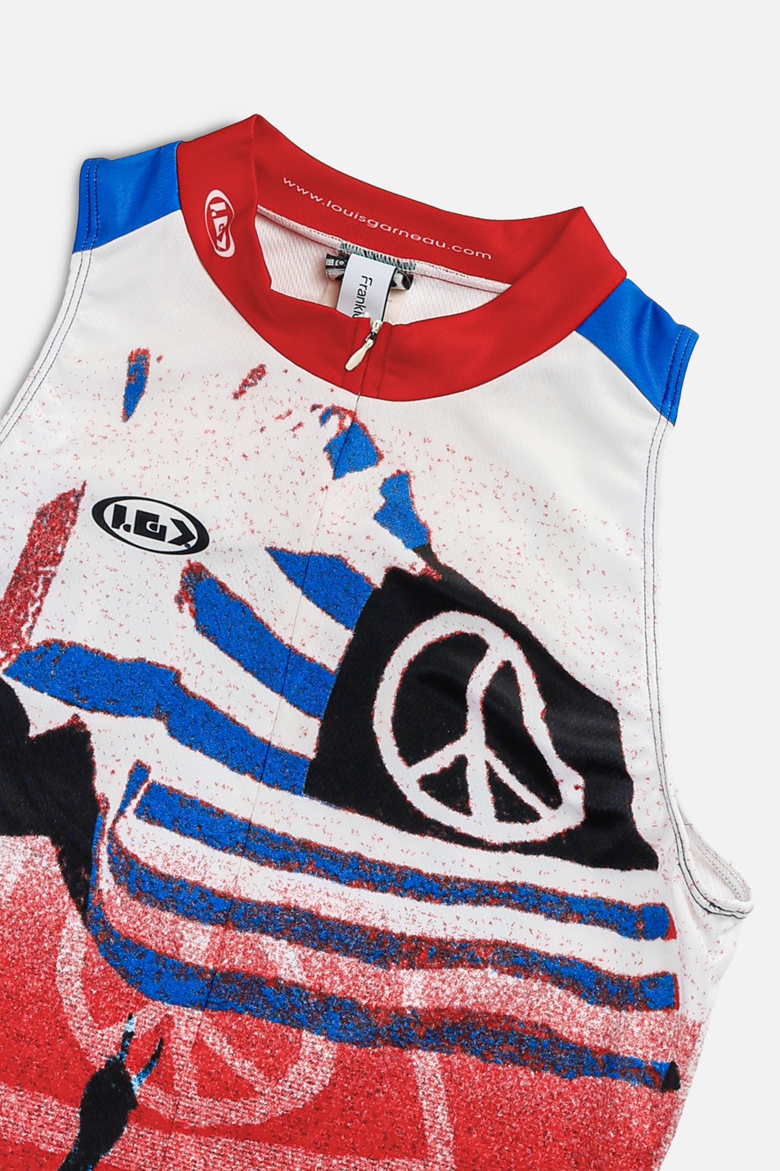 Rework Cycling Tank - XL-TOPS-vendor-unknown-XL-Frankie Collective Rare Vintage Streetwear Reworks