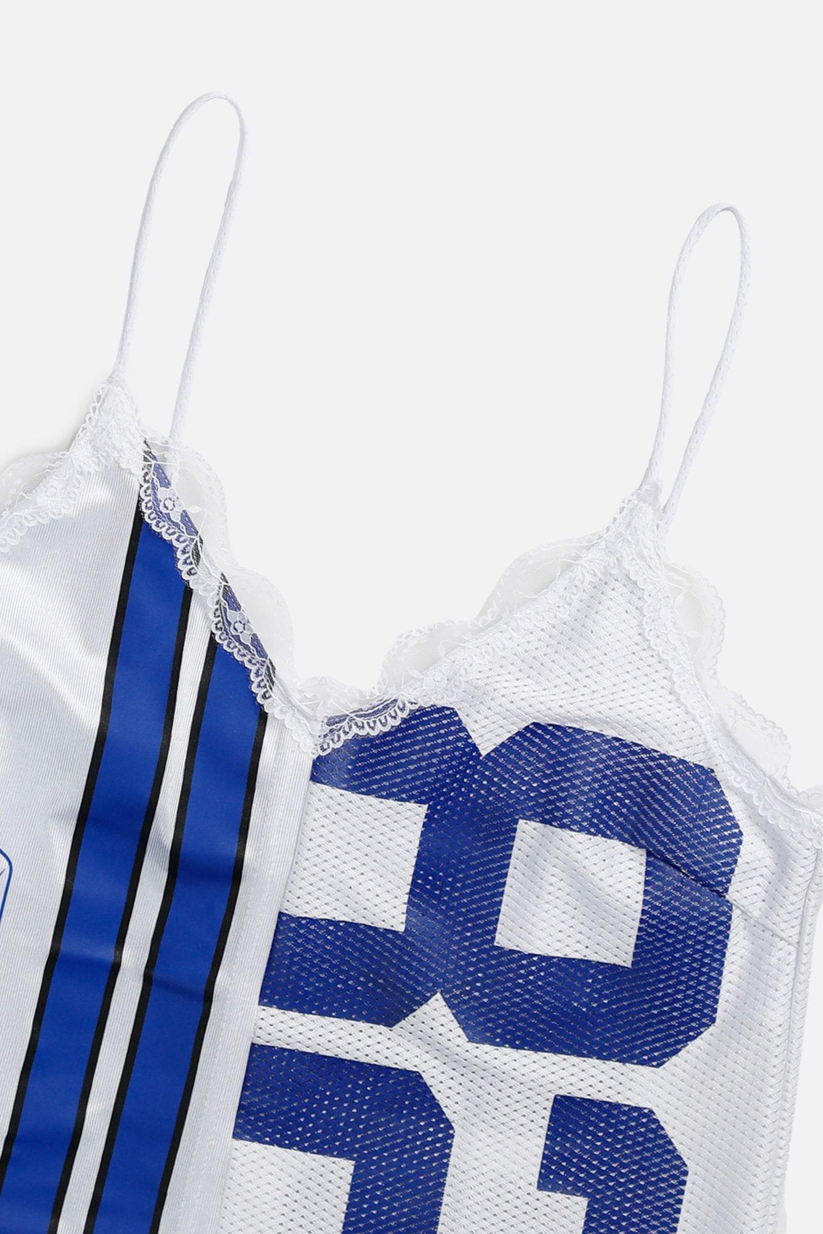 Rework NFL Lace Tank - XL-TOPS-NFL-XL-Frankie Collective Rare Vintage Streetwear Reworks