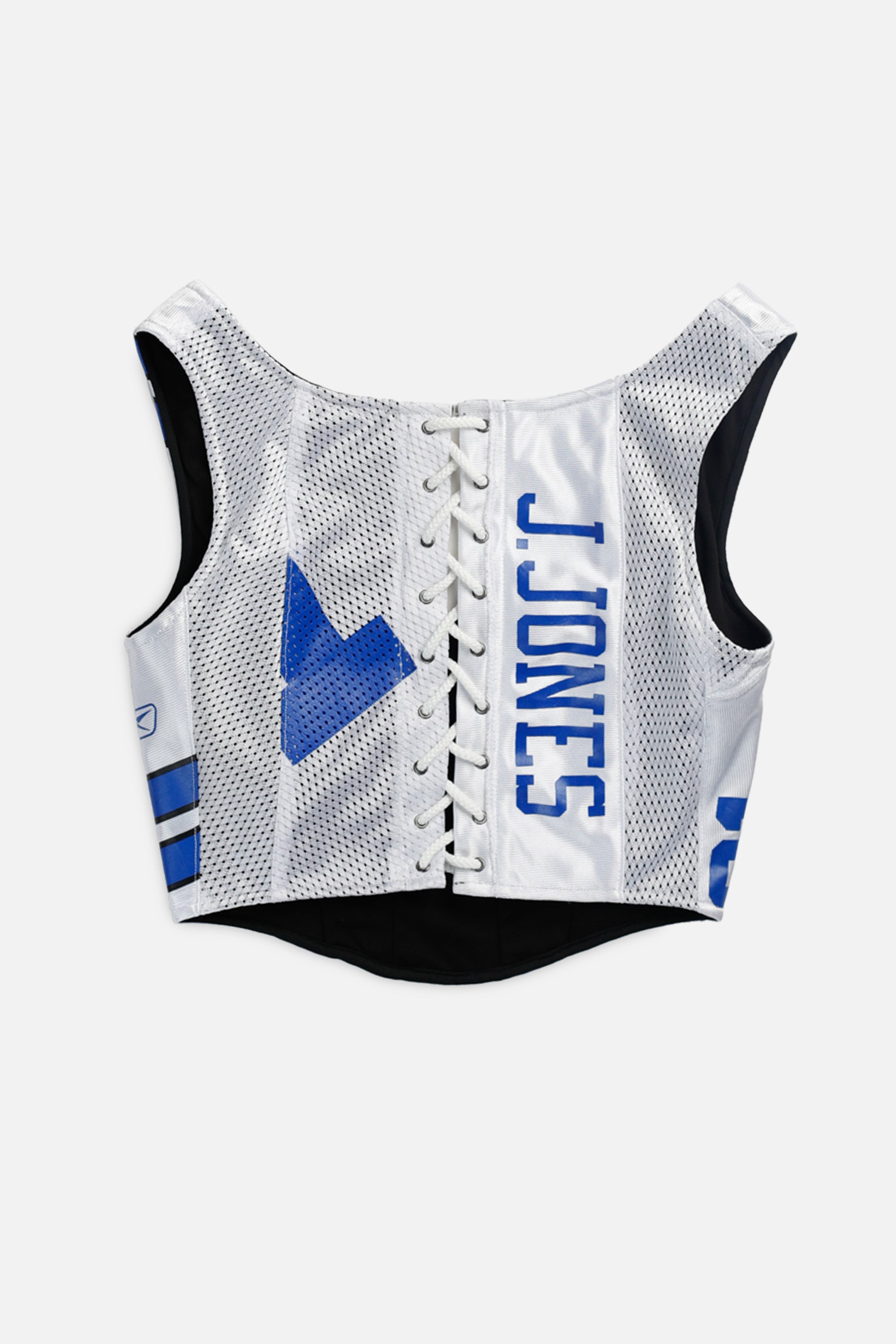 Rework Dallas Cowboys NFL Corset - XS-TOPS-NFL-XS-Frankie Collective Rare Vintage Streetwear Reworks