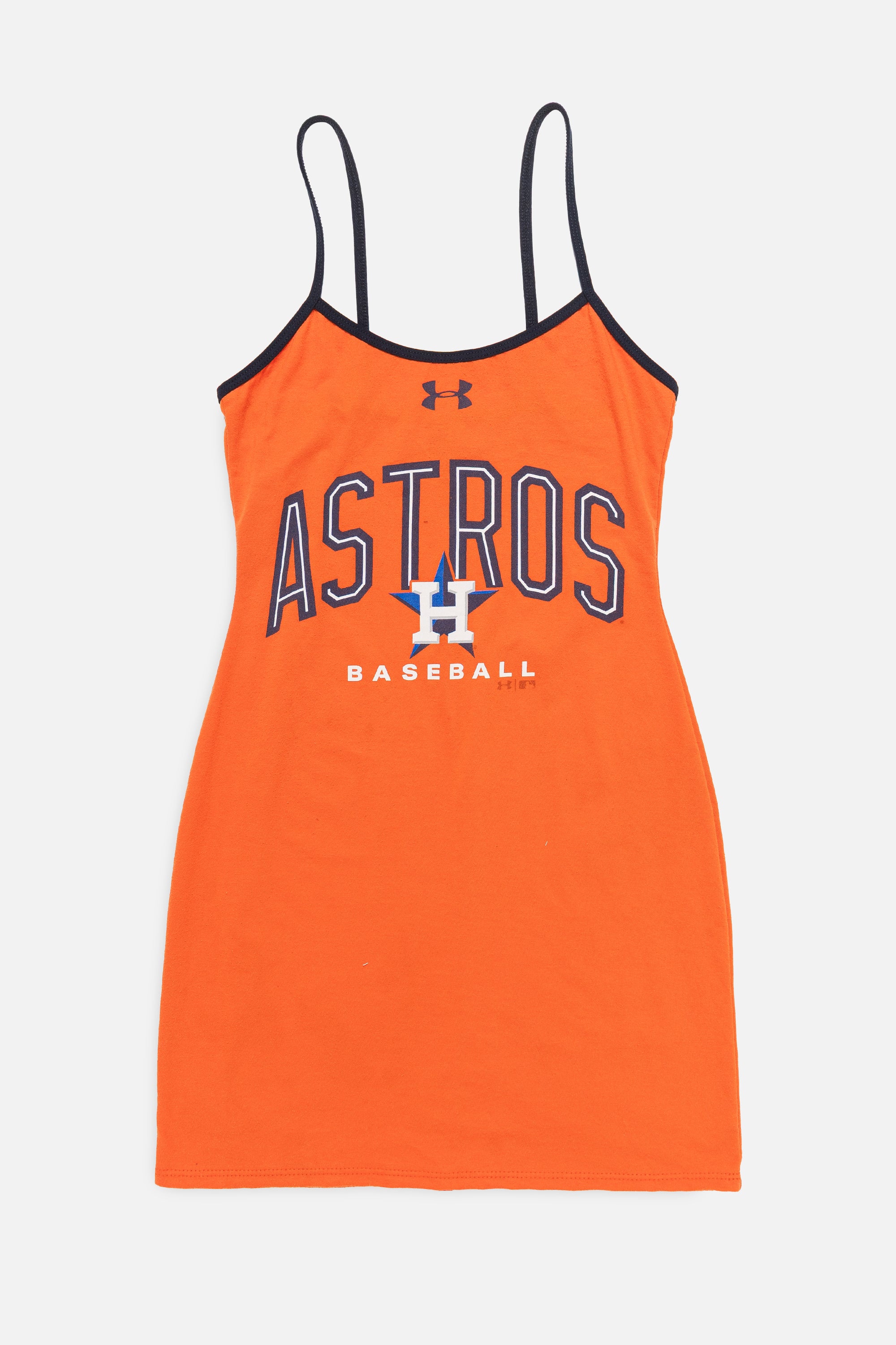 Rework Houston Astros Mini Dress-MLB-Frankie Collective-Rework-Vintage-Streetwear