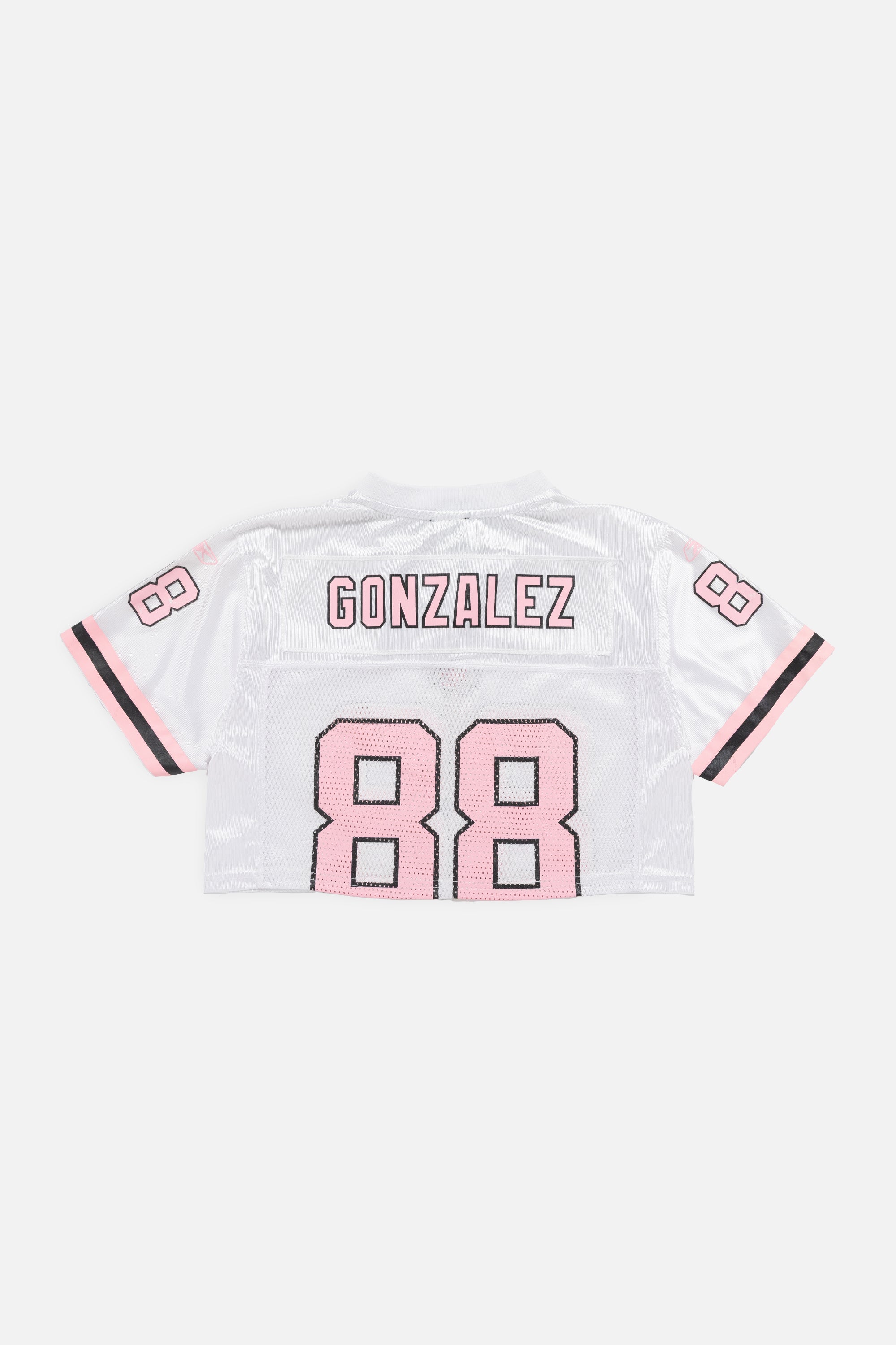 Rework Kansas City Chiefs Crop Jersey-NFL-Frankie Collective-Rework-Vintage-Streetwear