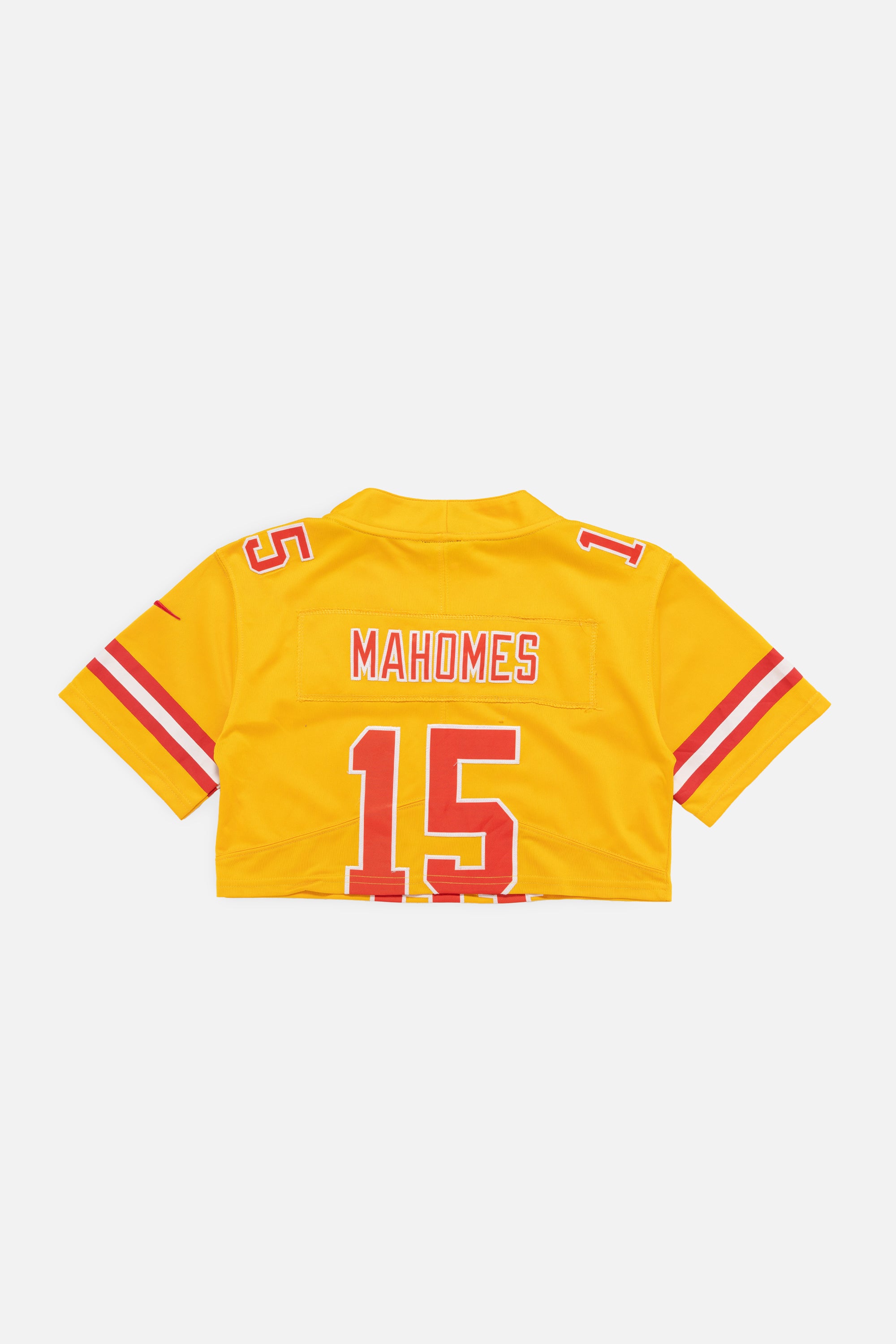Rework Kansas City Chiefs Crop Jersey-NFL-Frankie Collective-Rework-Vintage-Streetwear