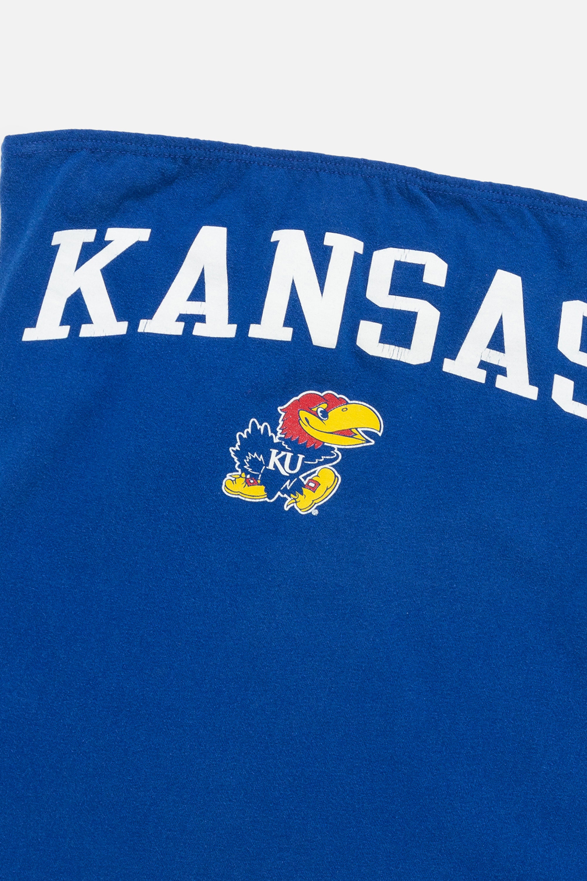 Rework Kansas Jayhawks Tube Top-NCAA-Frankie Collective-Rework-Vintage-Streetwear