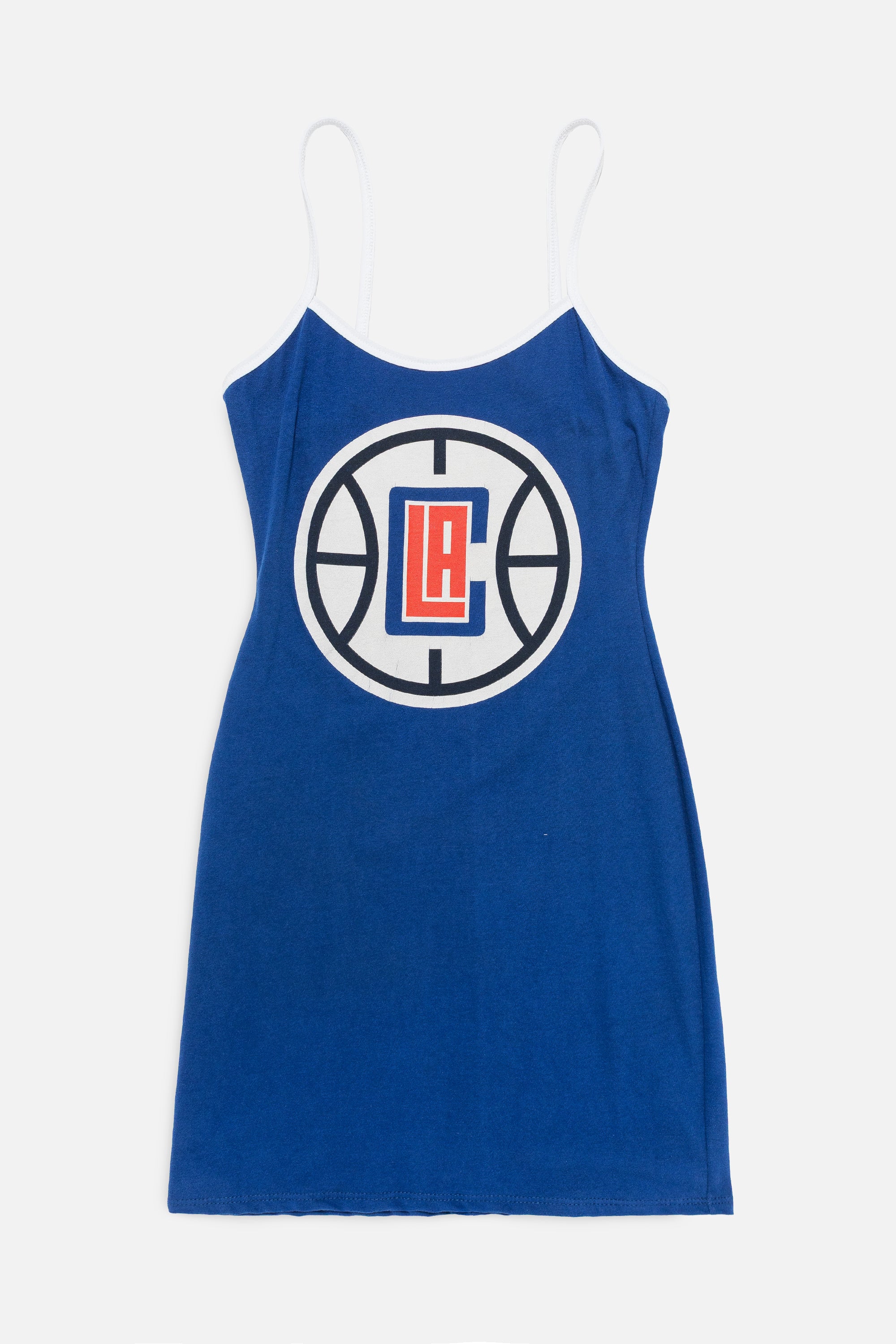 Rework LA Clippers Mini Dress-NBA-Frankie Collective-Rework-Vintage-Streetwear