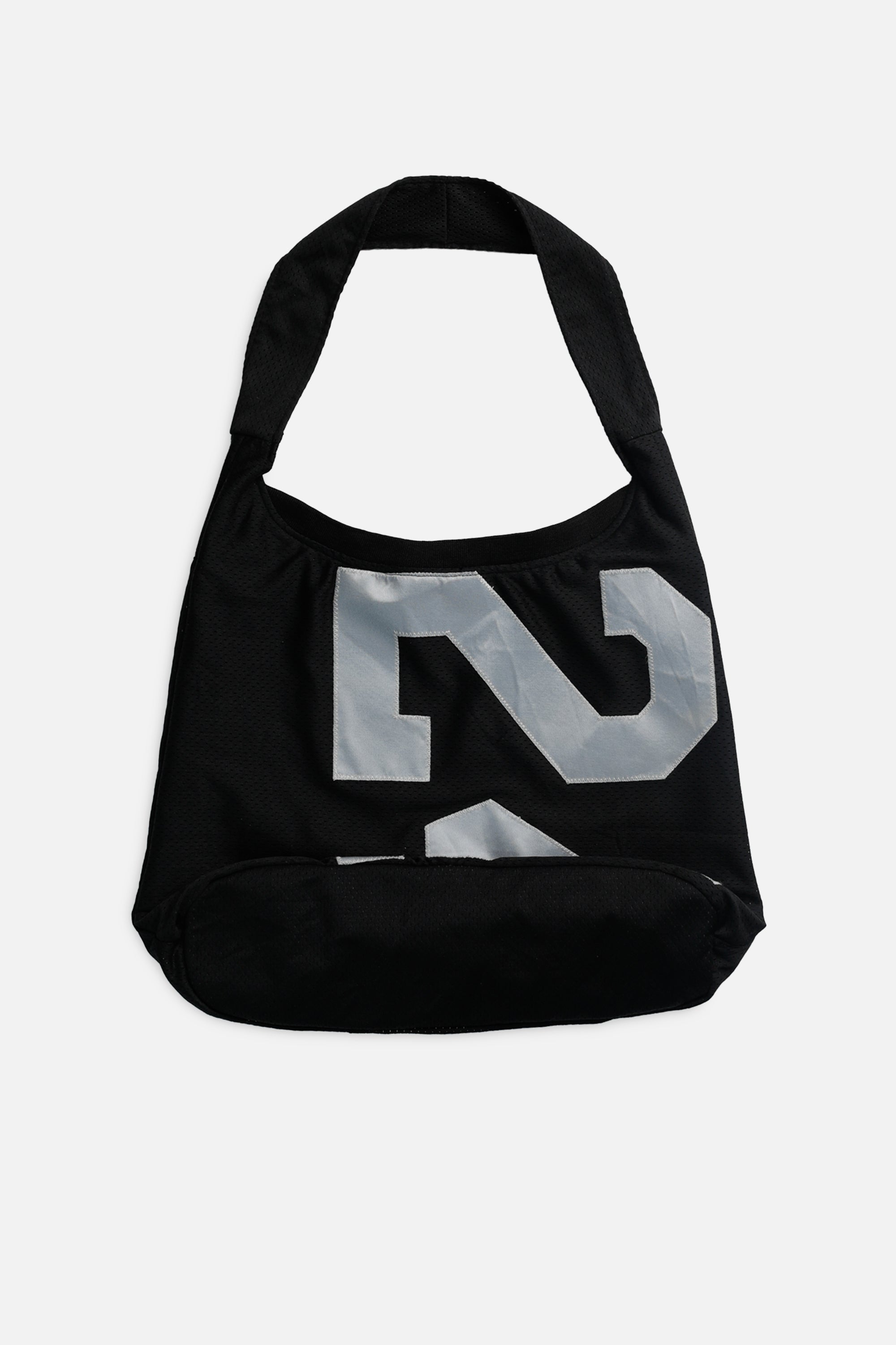 Rework Las Vegas Raiders NFL Tote Bag-BAGS-NFL-Frankie Collective Rare Vintage Streetwear Reworks