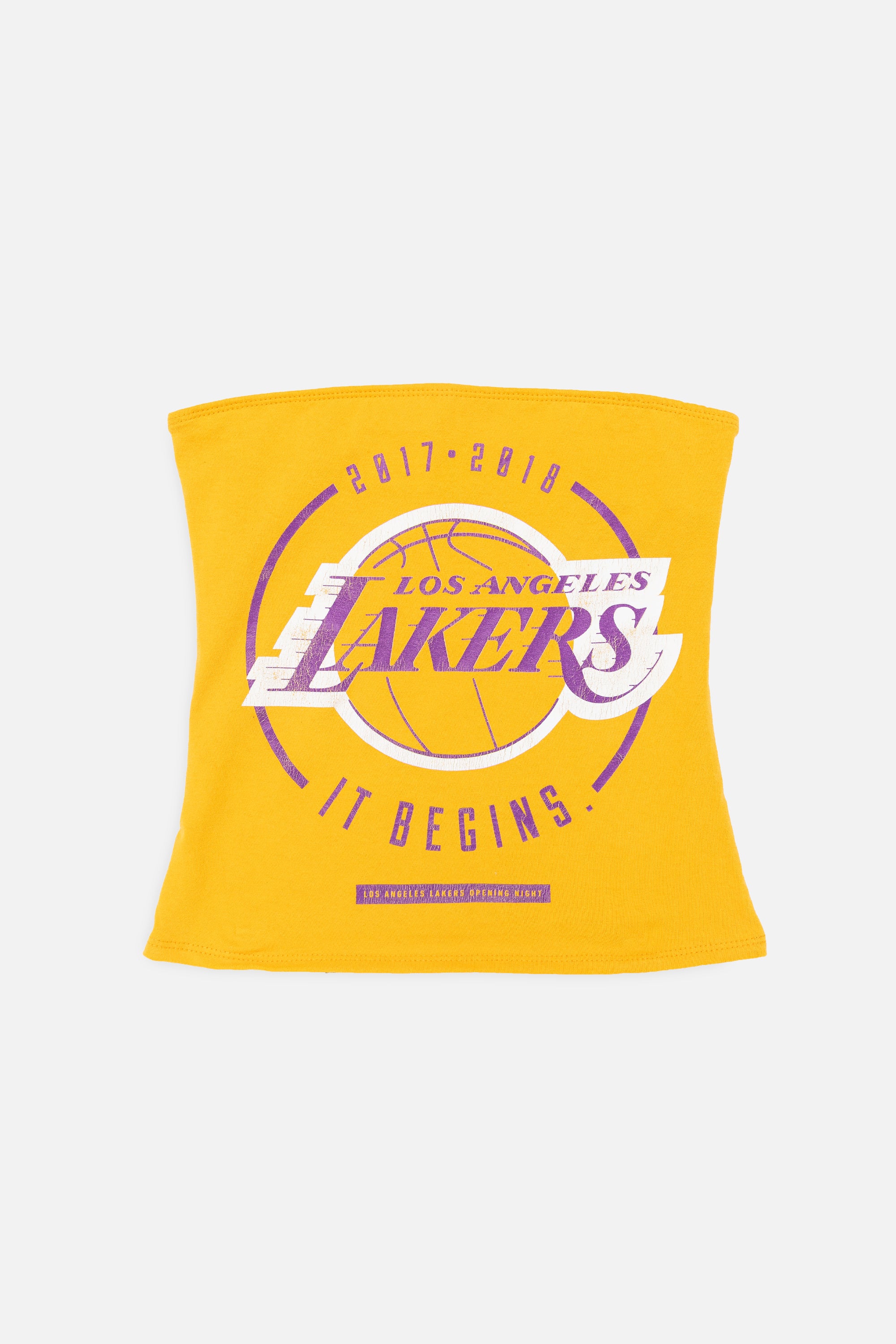 Rework Los Angeles Lakers Tube Top-NBA-Frankie Collective-Rework-Vintage-Streetwear
