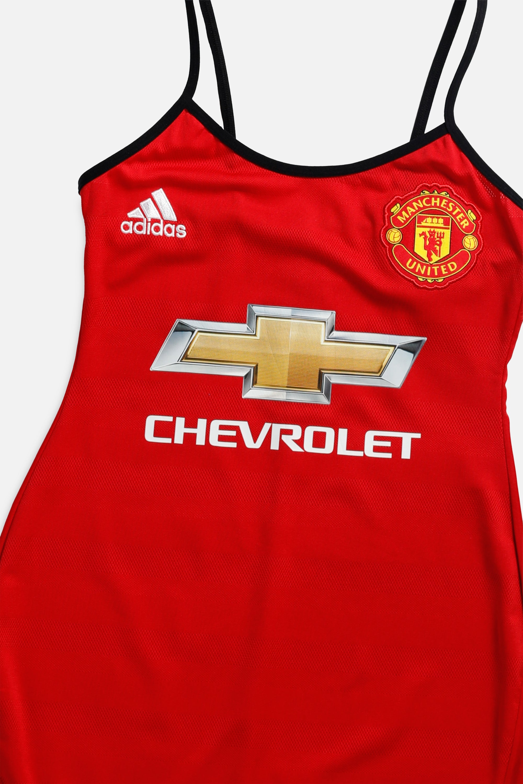 Rework Manchester United Mini Jersey Dress- M-DRESSES-Adidas-Frankie Collective