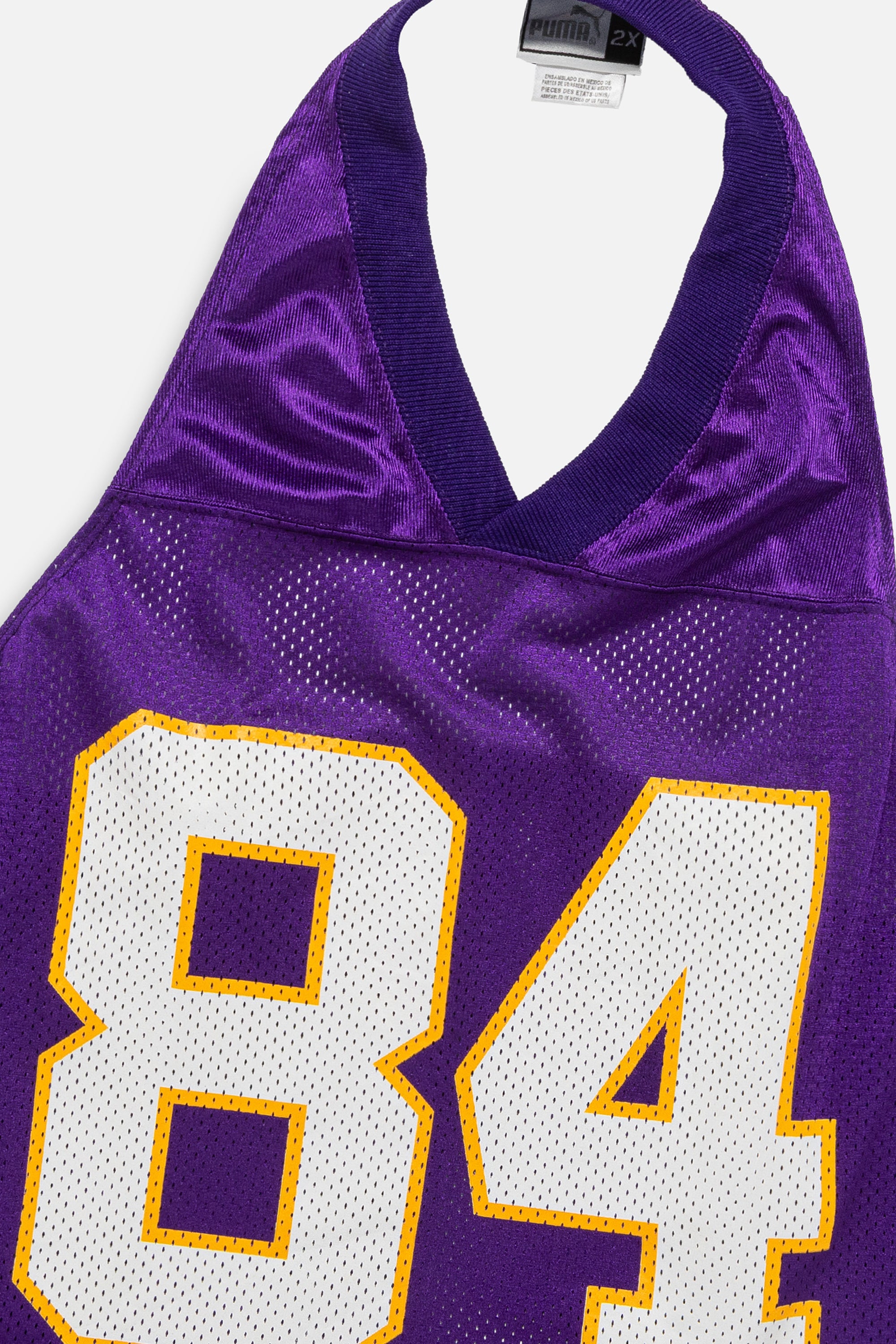 Rework Minnesota Vikings Halter Top-NFL-Frankie Collective-Rework-Vintage-Streetwear