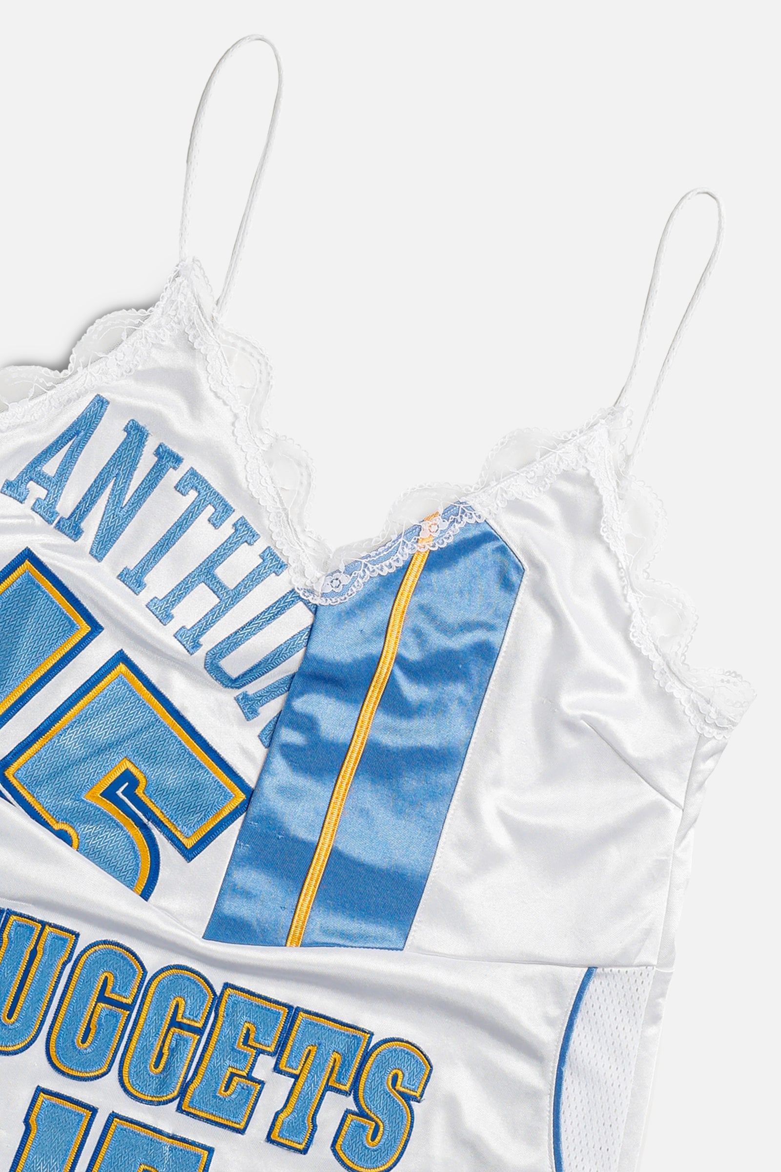 Rework NBA Lace Dress - XL-DRESSES-NBA-XL-Frankie Collective Rare Vintage Streetwear Reworks