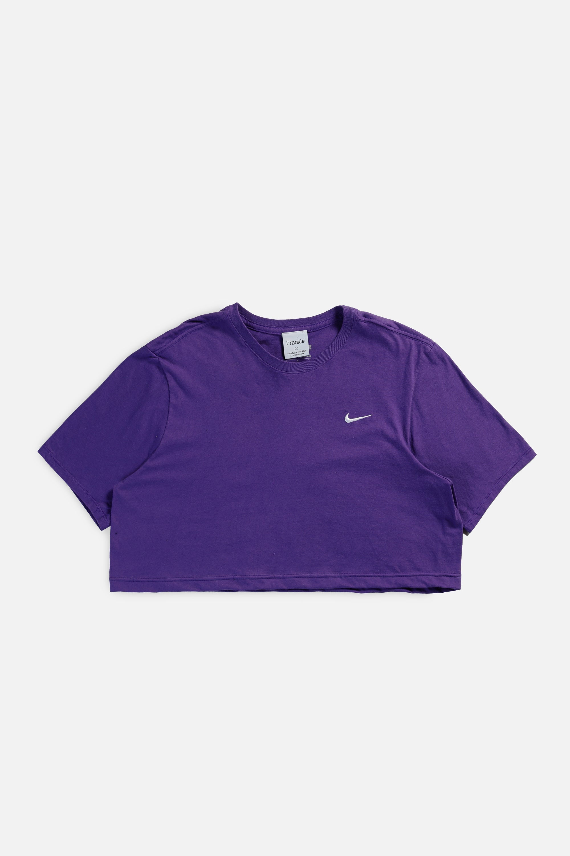 Rework Nike Crop Tee - L-T-SHIRTS-Nike-Frankie Collective
