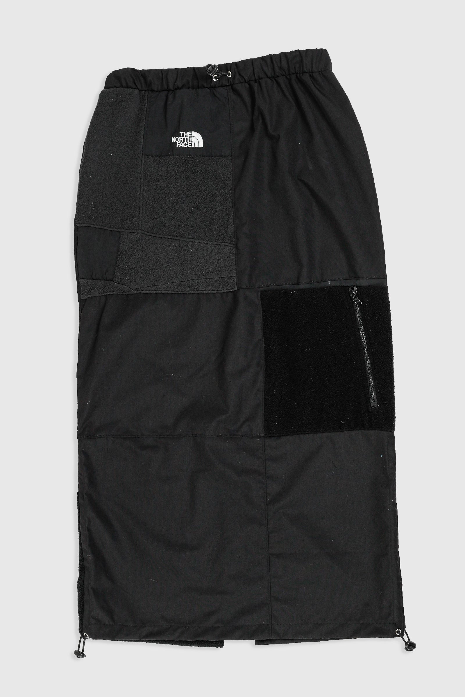 Rework North Face Fleece Long Skirt - S-BOTTOMS-North Face-Frankie Collective Rare Vintage Streetwear Reworks