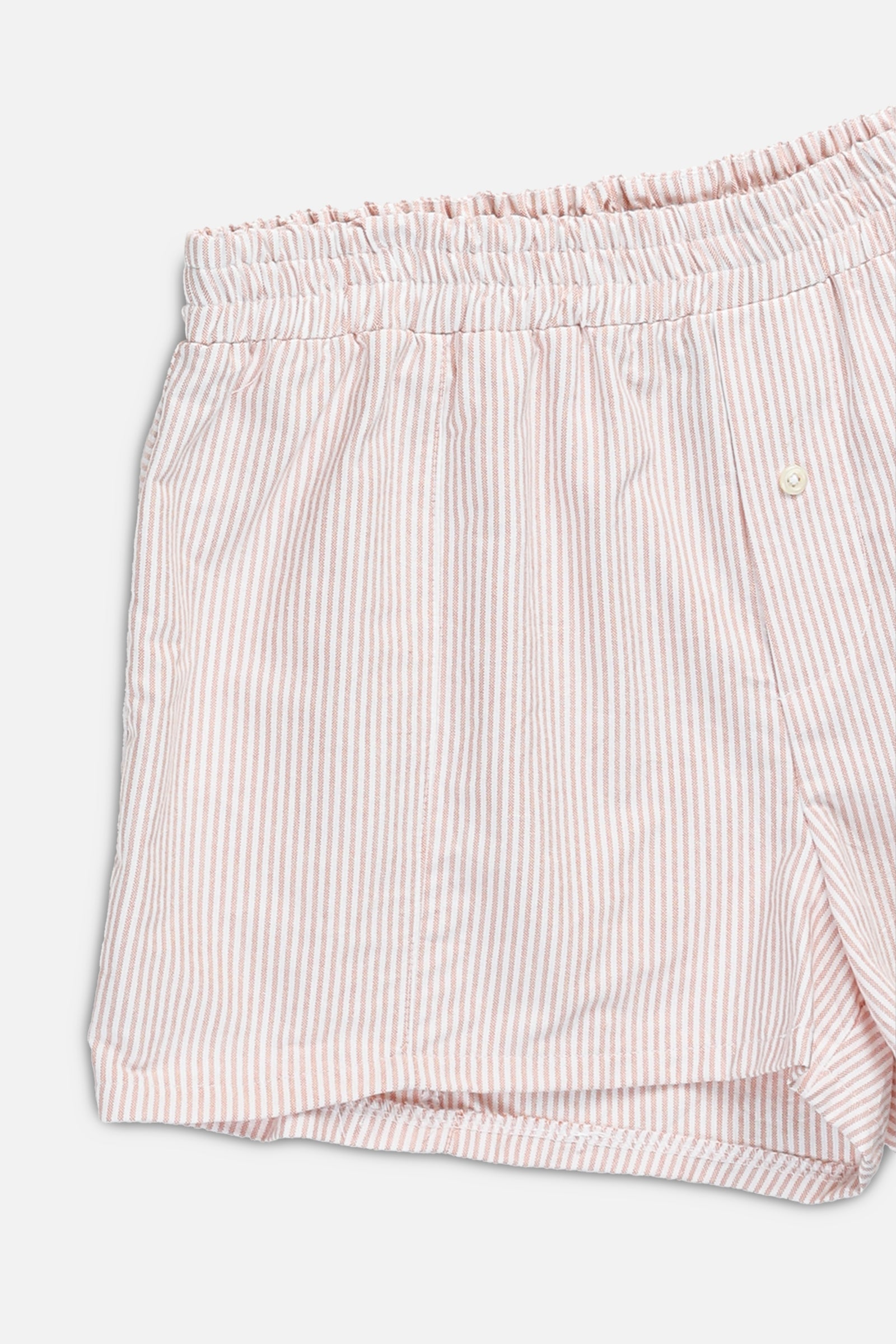 Rework Oxford Mini Boxer Shorts - M-BOTTOMS-vendor-unknown-M-Frankie Collective Rare Vintage Streetwear Reworks