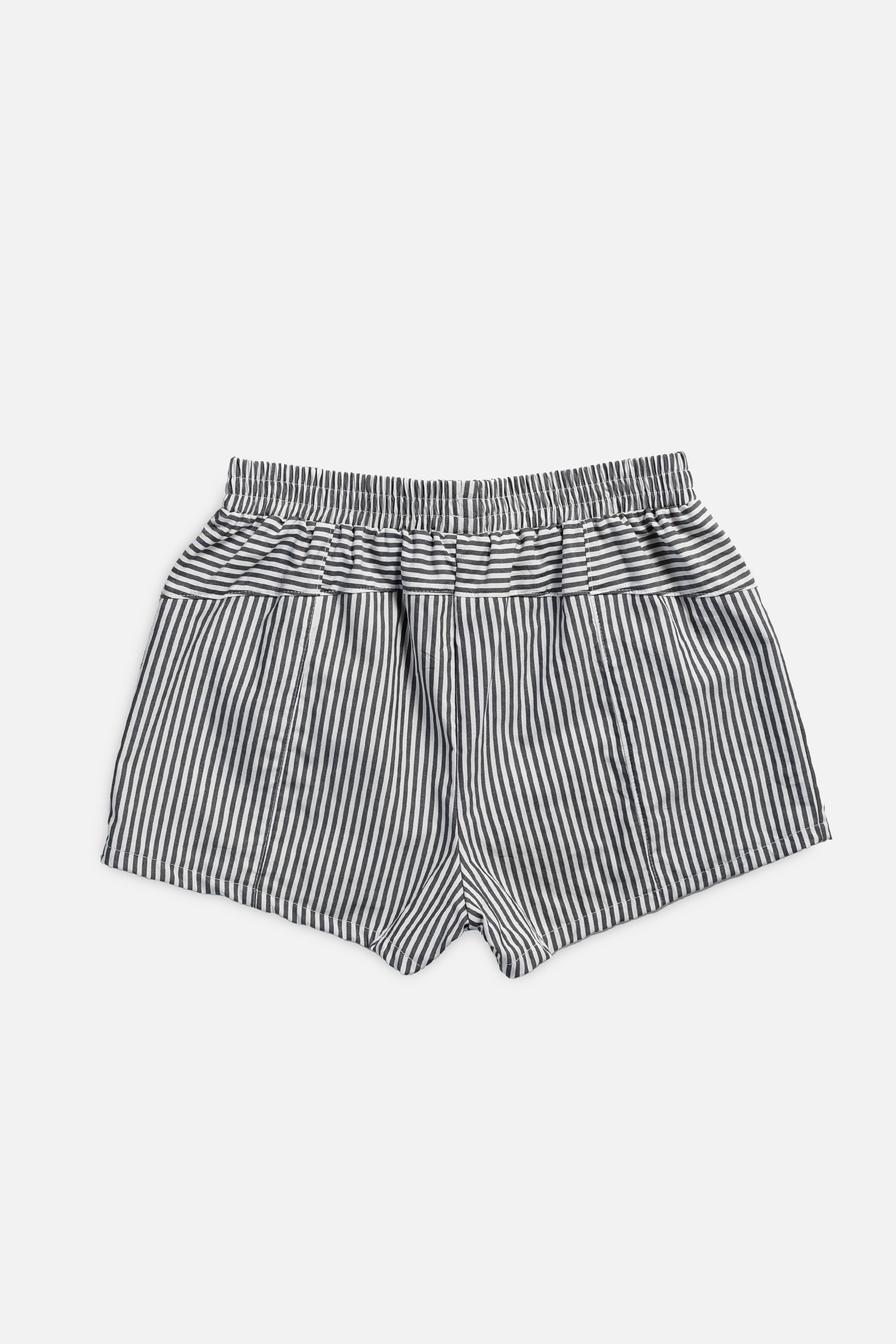 Rework Oxford Mini Boxer Shorts - S-SHORTS-vendor-unknown-Frankie Collective